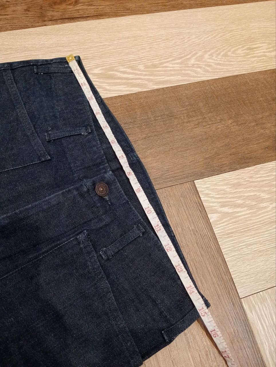 Visvim VISVIM CUBISM BLUE INDIGO SELVEDGE FLARED DENIM PANTS Size US 30 / EU 46 - 15 Thumbnail