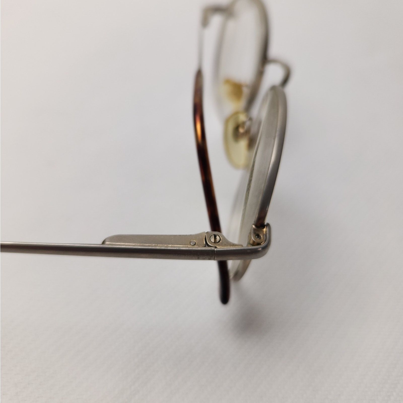 Perry Ellis Vintage Perry Ellis Glasses Frames Silver Round Oval Women's Size ONE SIZE - 7 Thumbnail