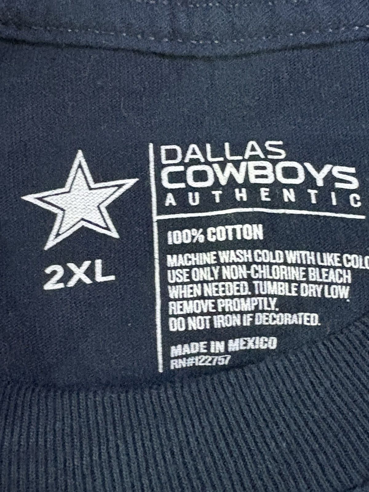 Vintage Vintage Dylan Mayss Dallas cowboys long sleeve Size US XXL / EU 58 / 5 - 3 Thumbnail