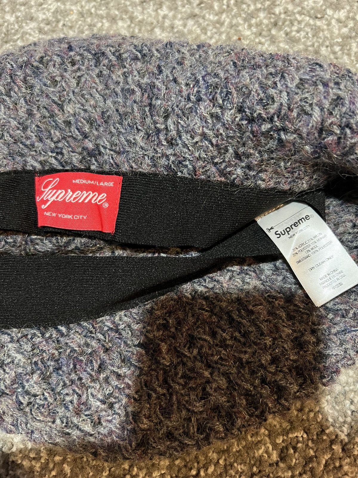Supreme Supreme mohair crochet crusher Size ONE SIZE - 3 Thumbnail
