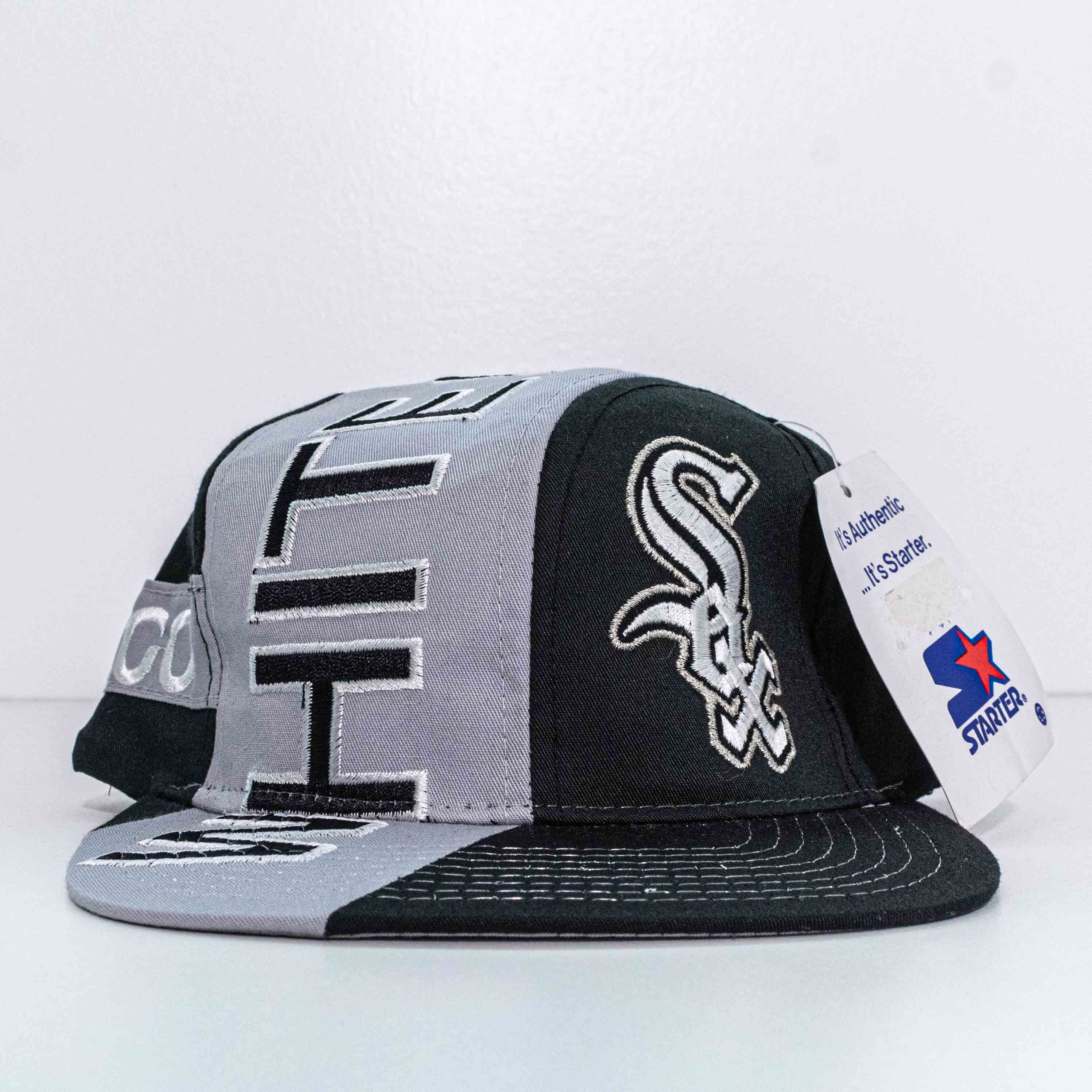MLB Chicago White Sox Starter Swirl Snapback Hat VTG MLB Size ONE SIZE - 1 Thumbnail