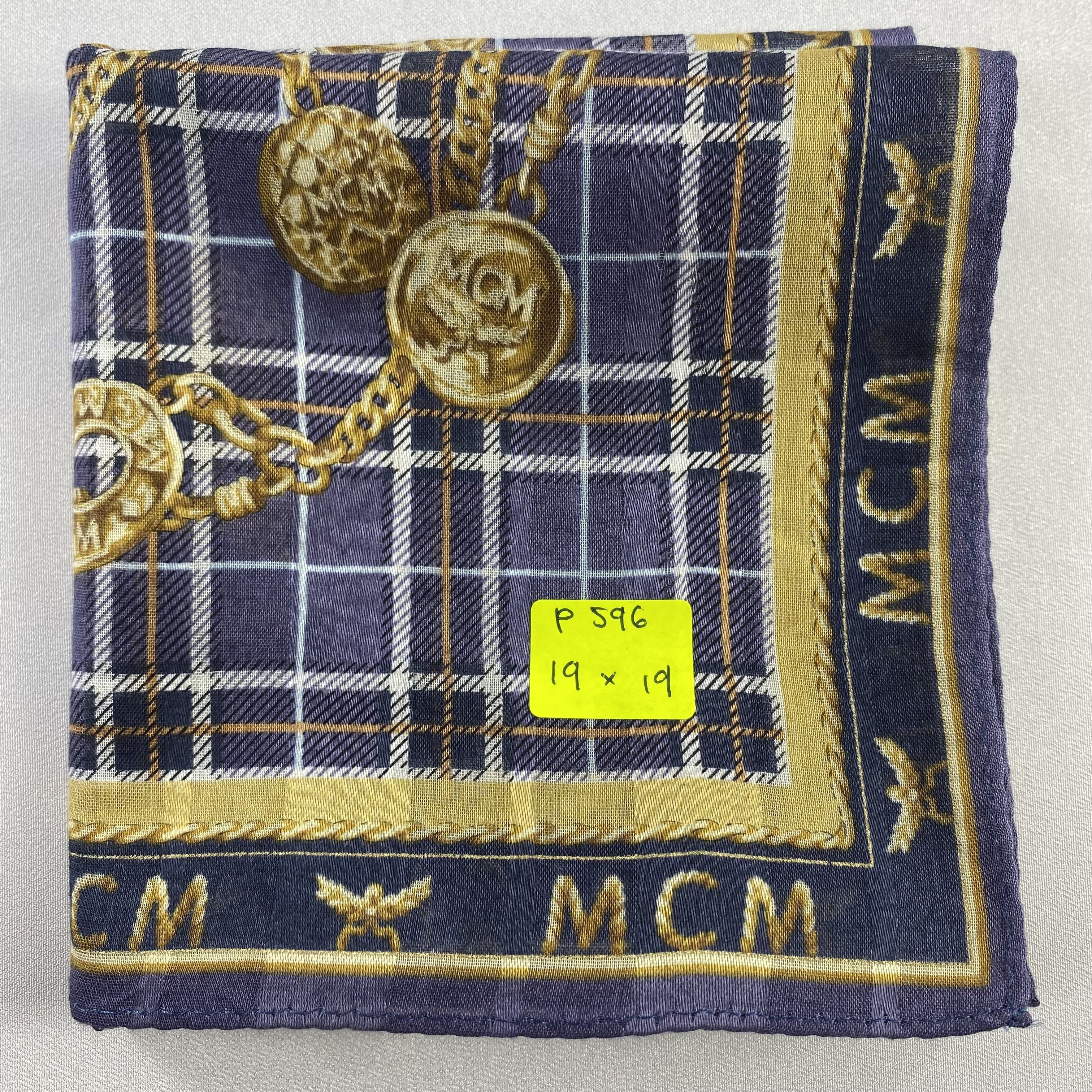 MCM × Vintage MCM Neckerchief / Bandana / Handkerchief-P596 Size ONE SIZE - 5 Thumbnail