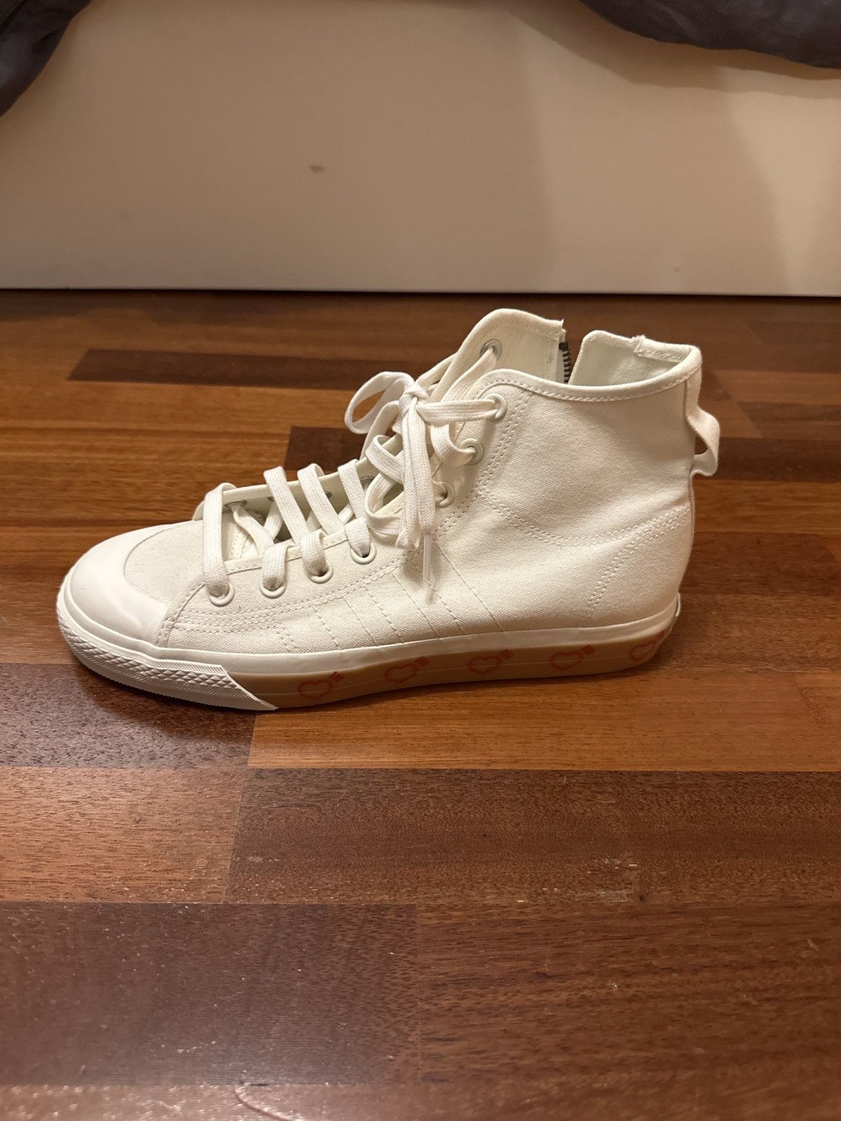 Adidas ADIDAS ORIGINALS BY HUMAN MADE NIZZA HI HM Size US 11 / EU 44 - 6 Thumbnail