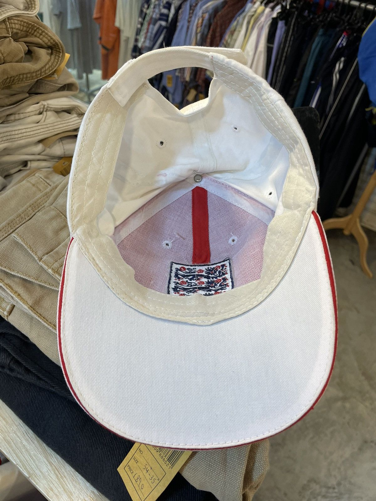 Other Vintage England Football Cap Size ONE SIZE - 4 Thumbnail