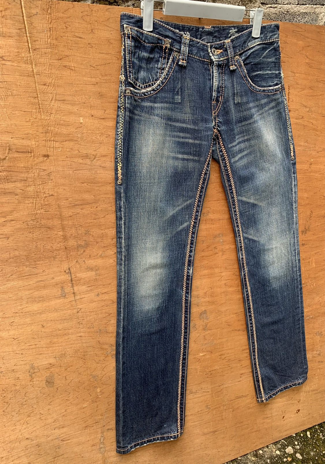 Vintage Keiji Itakura Japanese Designer Denim Pants Size US 30 / EU 46 - 4 Thumbnail
