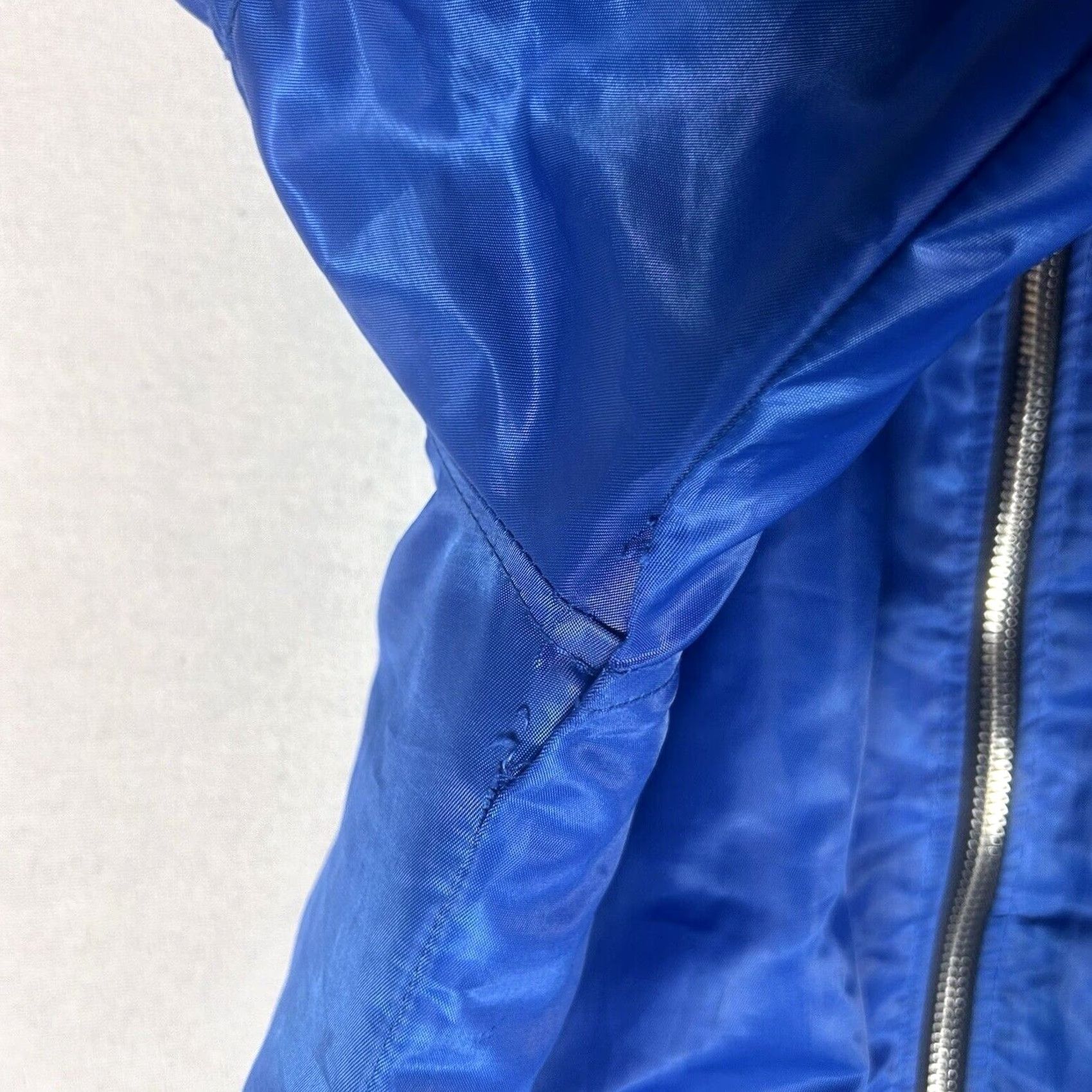 NANGA VINTAGE Bleecker & Mercer Bear Gang Bomber Jacket Nylon Blue Flow Size M Classic Unisex Adults Zip Pockets Full Zip Campaign/Theme Gang Size US M / EU 48-50 / 2 - 3 Thumbnail