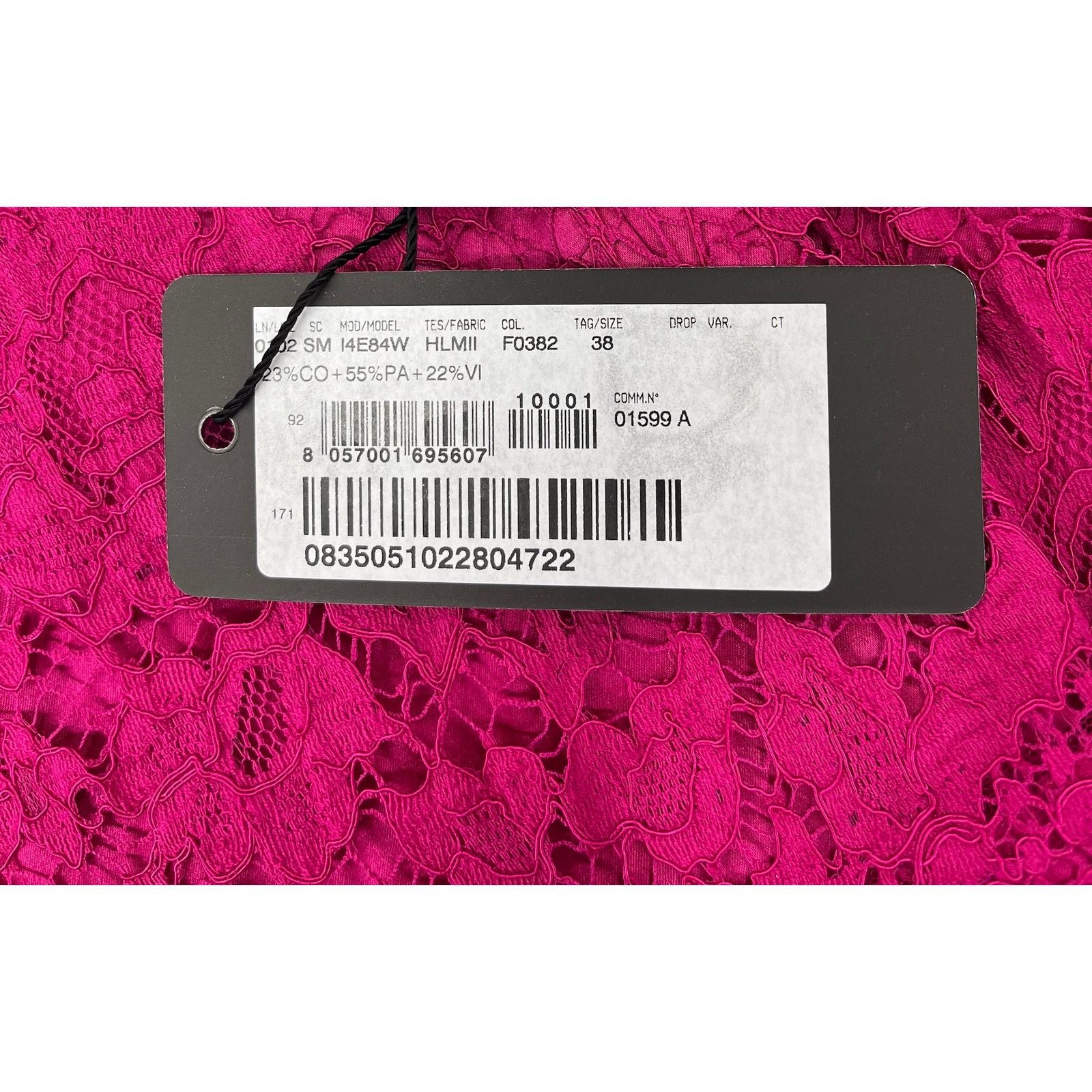 Dolce & Gabbana Dolce & Gabbana Fuchsia Floral Lace Mini Skirt IT 38 US XS Size 26" / US 2 / IT 38 - 7 Thumbnail