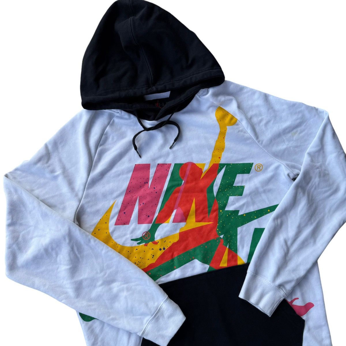Jordan Brand × Nike Nike Air Jordan Big Graphic Hoodie CV7411-100 Pullover Size US L / EU 52-54 / 3 - 2 Thumbnail