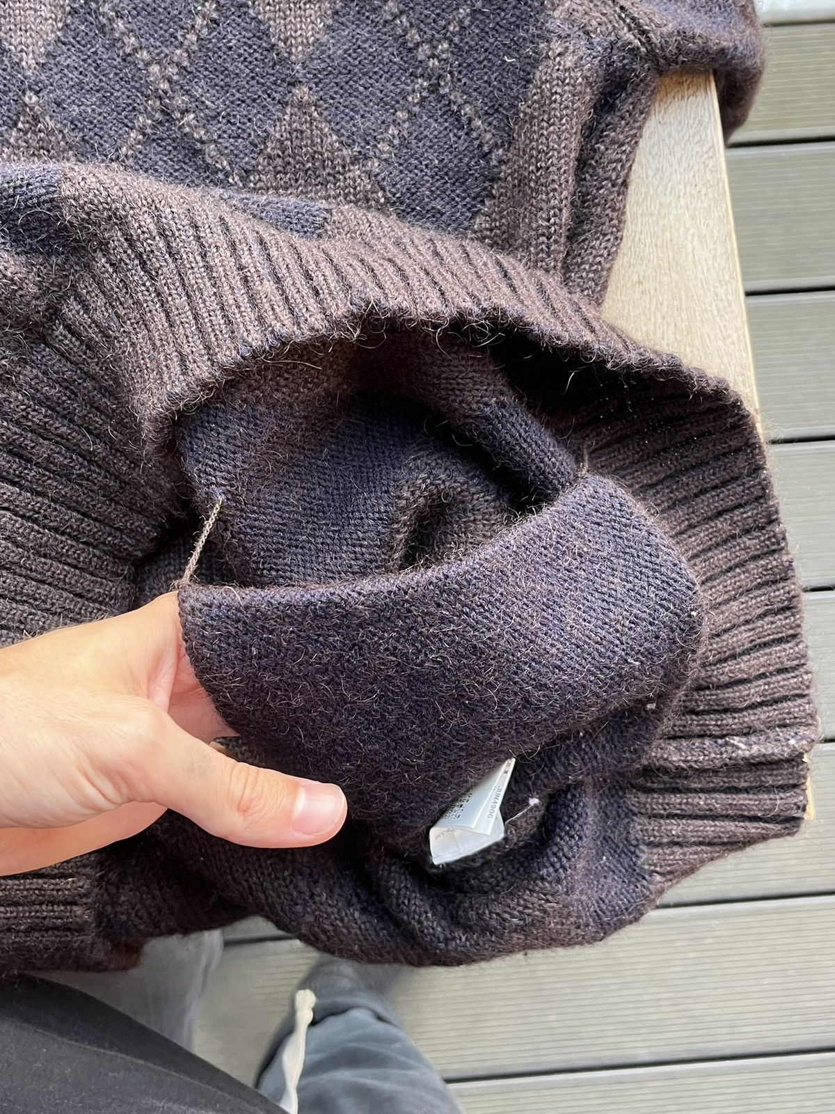 Undercover Undercover Argyle knit Size US L / EU 52-54 / 3 - 6 Thumbnail