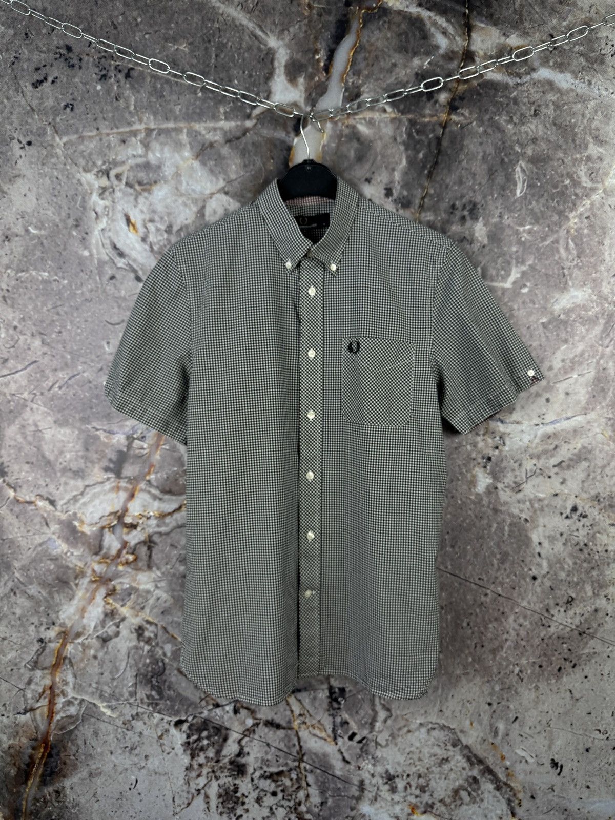 Fred Perry Men’s Fred Perry Shirt With Short Sleeves Streetwear Size M Size US M / EU 48-50 / 2 - 1 Thumbnail