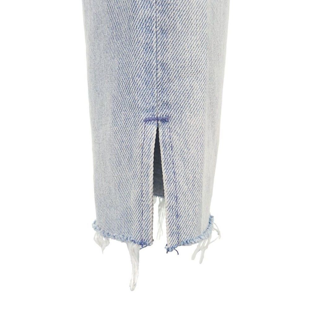 GRLFRND GRLFRND Karolina High-Rise Raw Edge Jeans 24 XXS Dont Cry Size 25" / US 0 / IT 36 - 8 Thumbnail