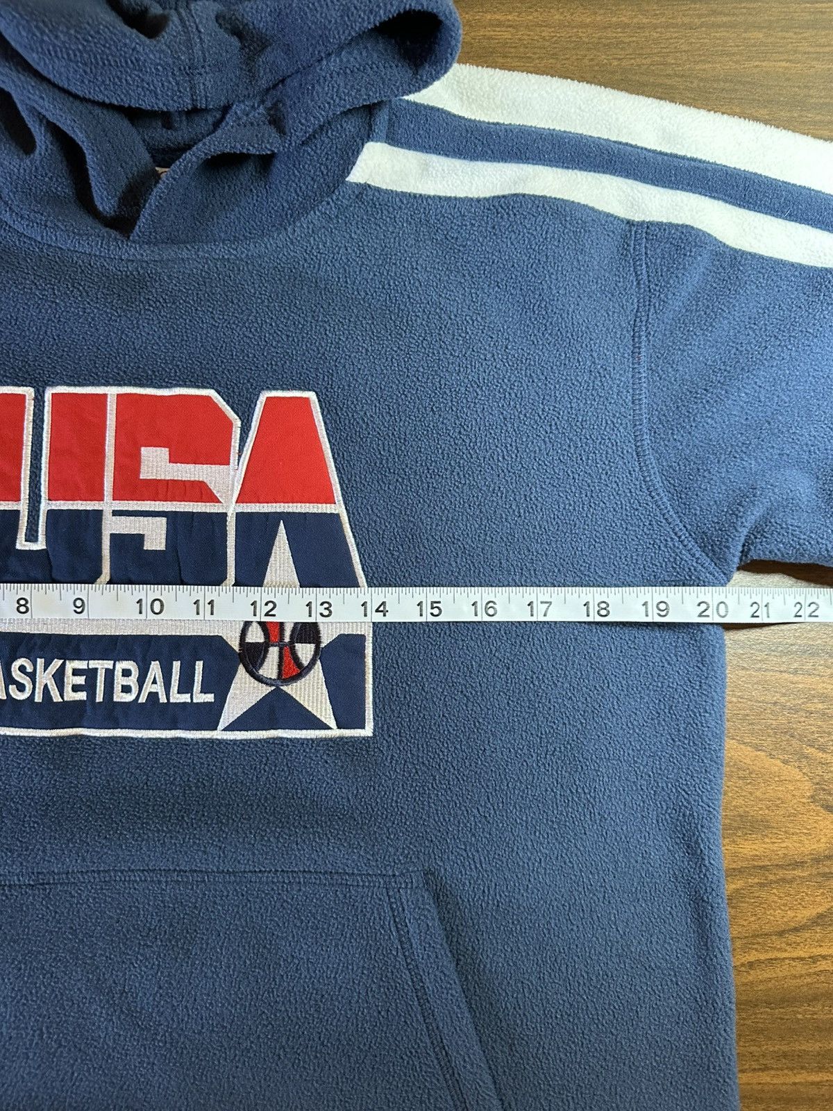 Nike 🏀 vintage Nike USA Basketball Fleece Hoodie Size US XS / EU 42 / 0 - 8 Thumbnail