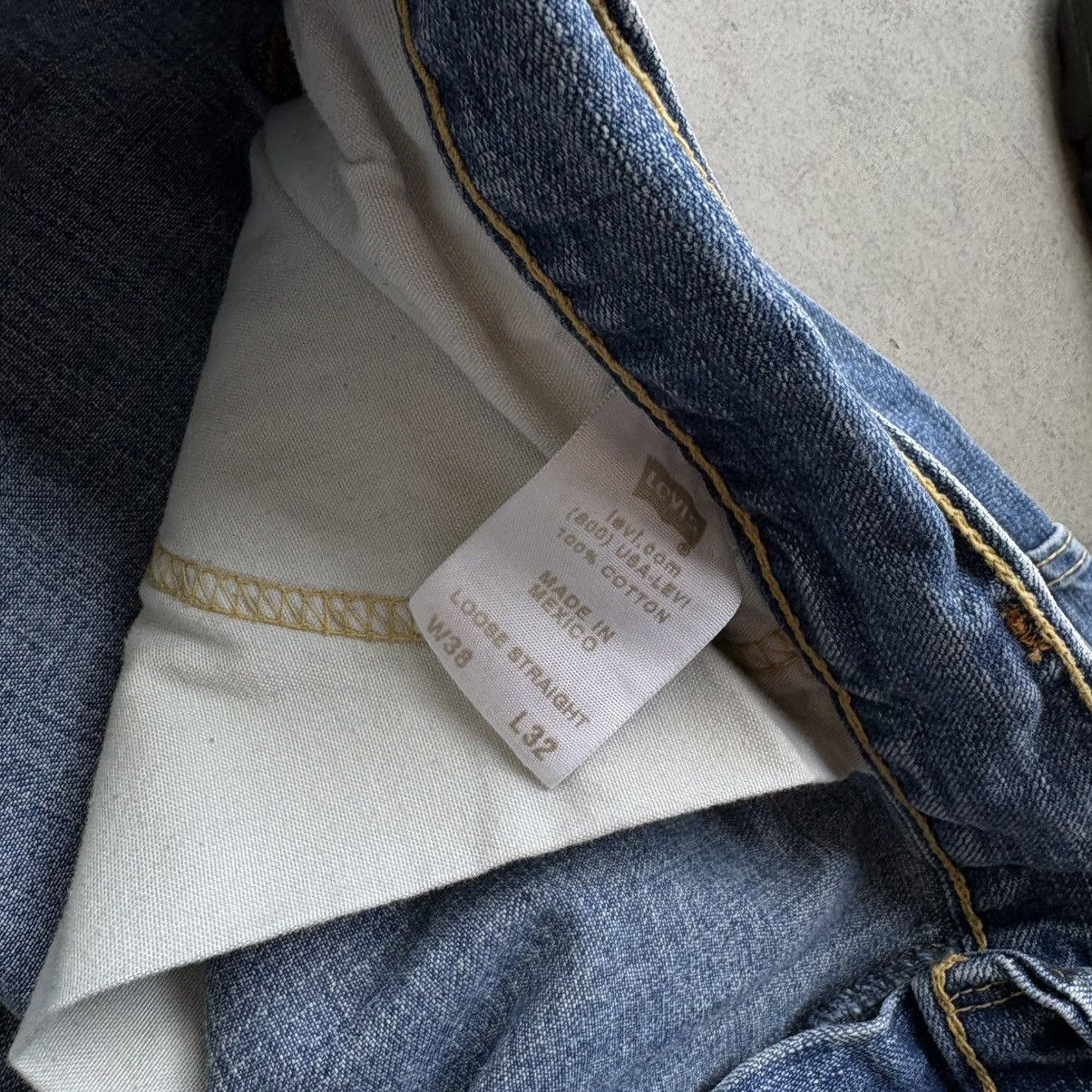Carhartt × Levi's × Vintage Vintage Y2K Levi's 560 38x28 Baggy Low Wide Leg Denim Jeans Size US 38 / EU 54 - 8 Thumbnail