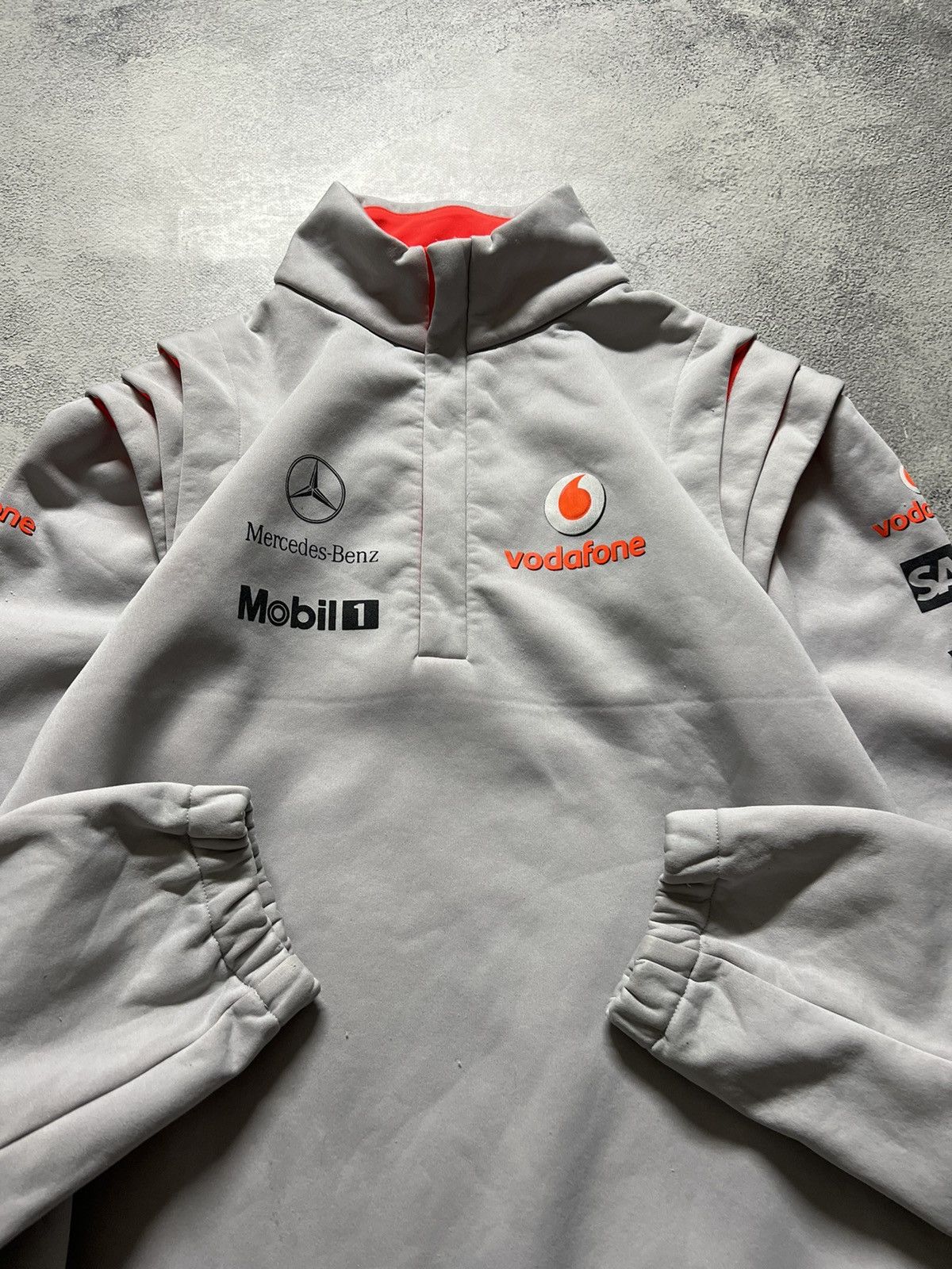 Vintage Y2k McLaren Mersedes Racing Soft Shell Jacket🤍 00’s