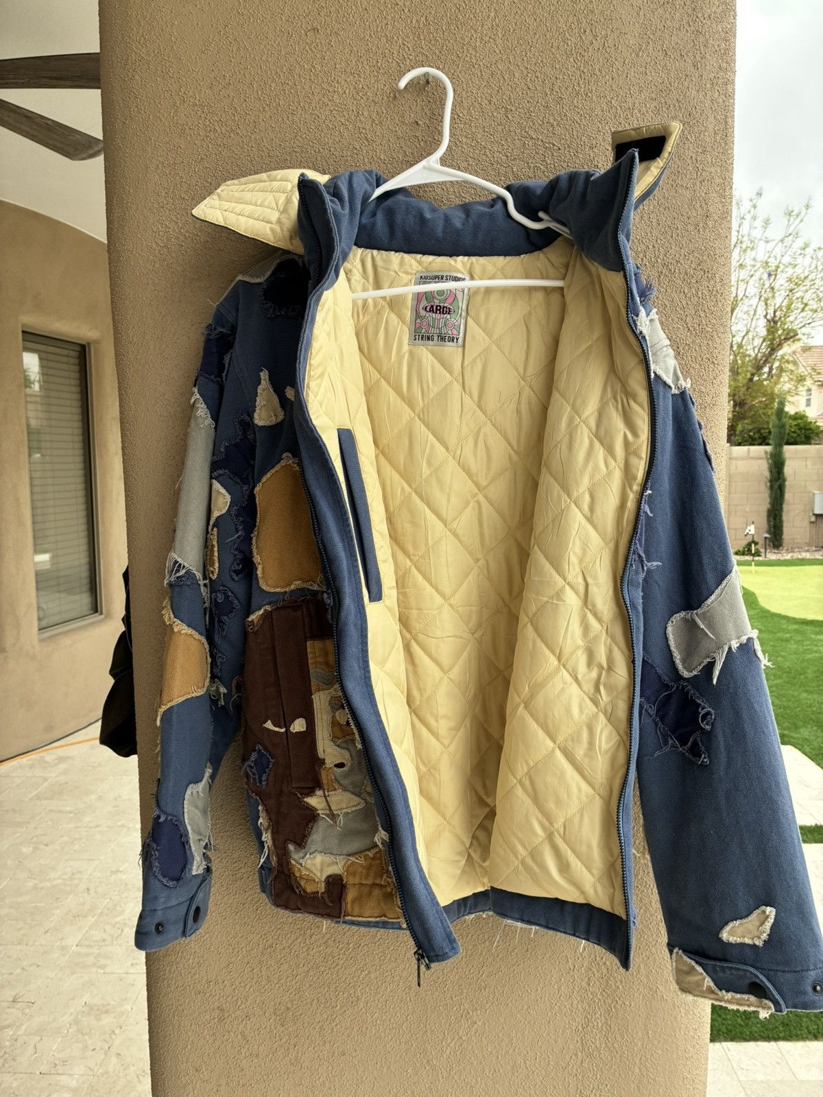 KidSuper Kidsuper Patchwork Canvas Zip-up Size US L / EU 52-54 / 3 - 5 Thumbnail