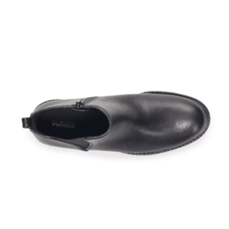 The Unbranded Brand Sonoma Women's Boots elastic sides, slip on, Cognac, SIZE 9 Size US 9 / IT 39 - 2 Thumbnail