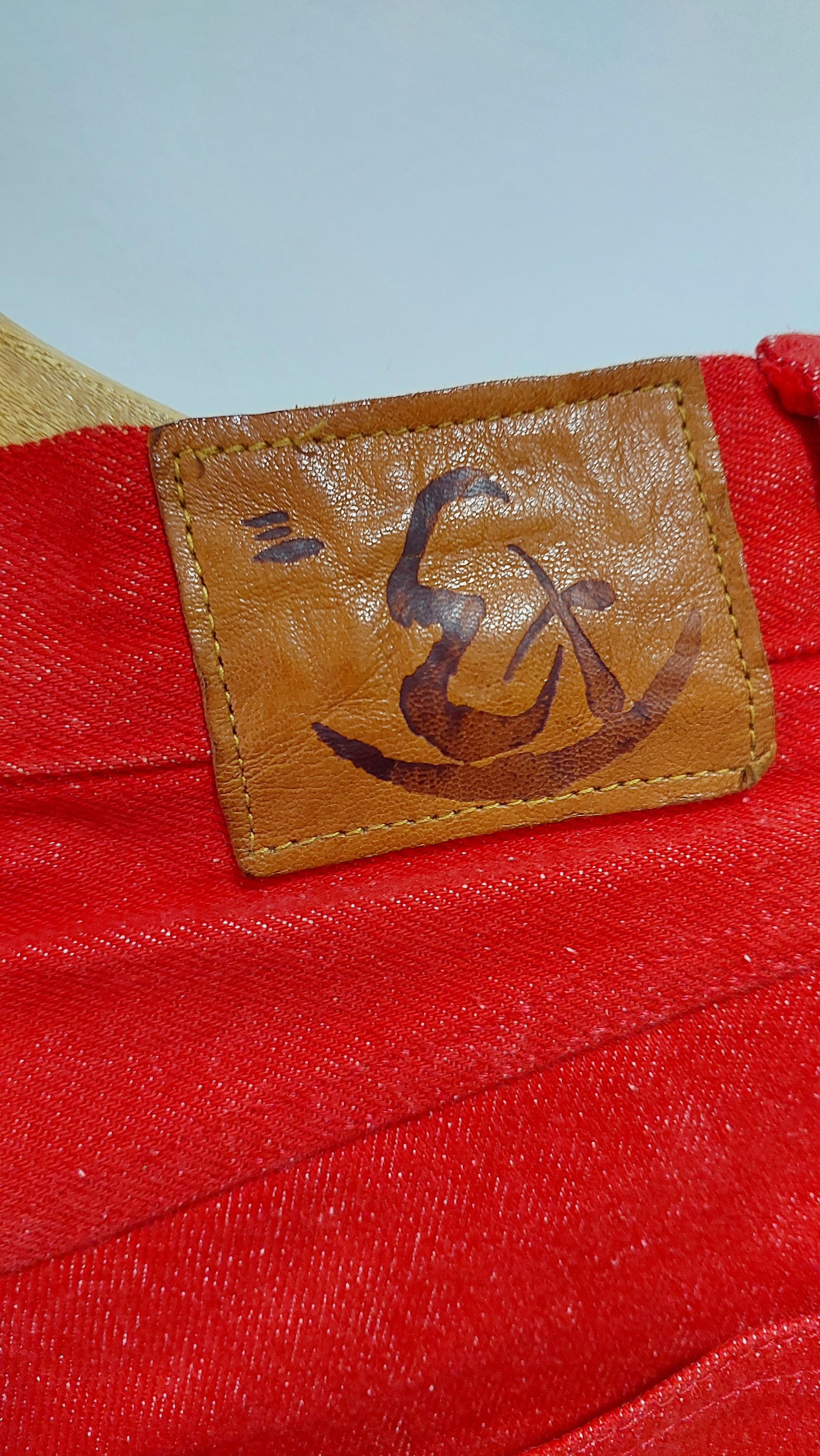 Eternal × Japanese Brand ETERNAL RED JEANS PANT Size US 32 / EU 48 - 6 Thumbnail