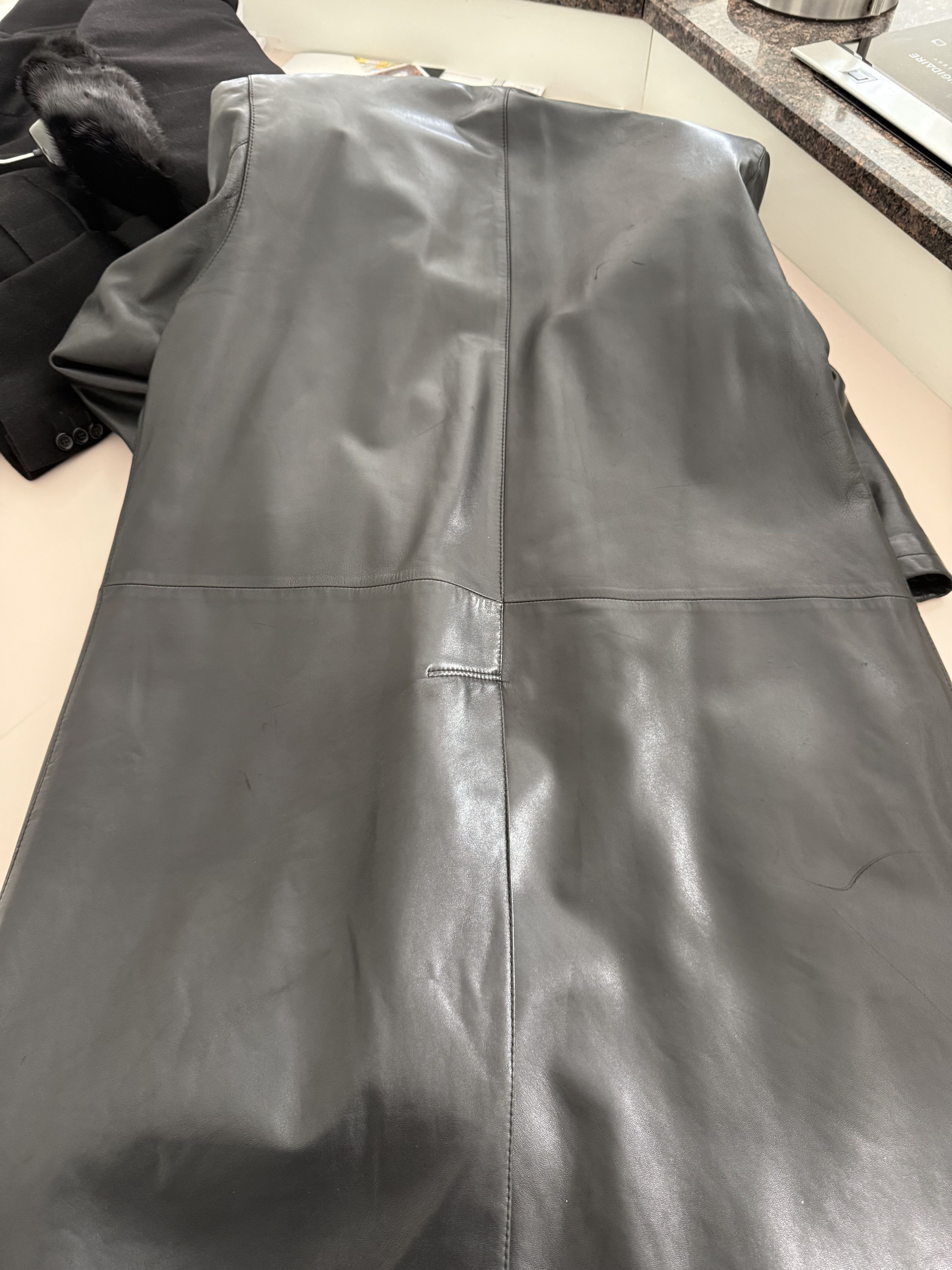 Brioni Brioni Leather Coat, Mink Collar&Full Fur Lining,Size IT 50M Size US M / EU 48-50 / 2 - 4 Thumbnail