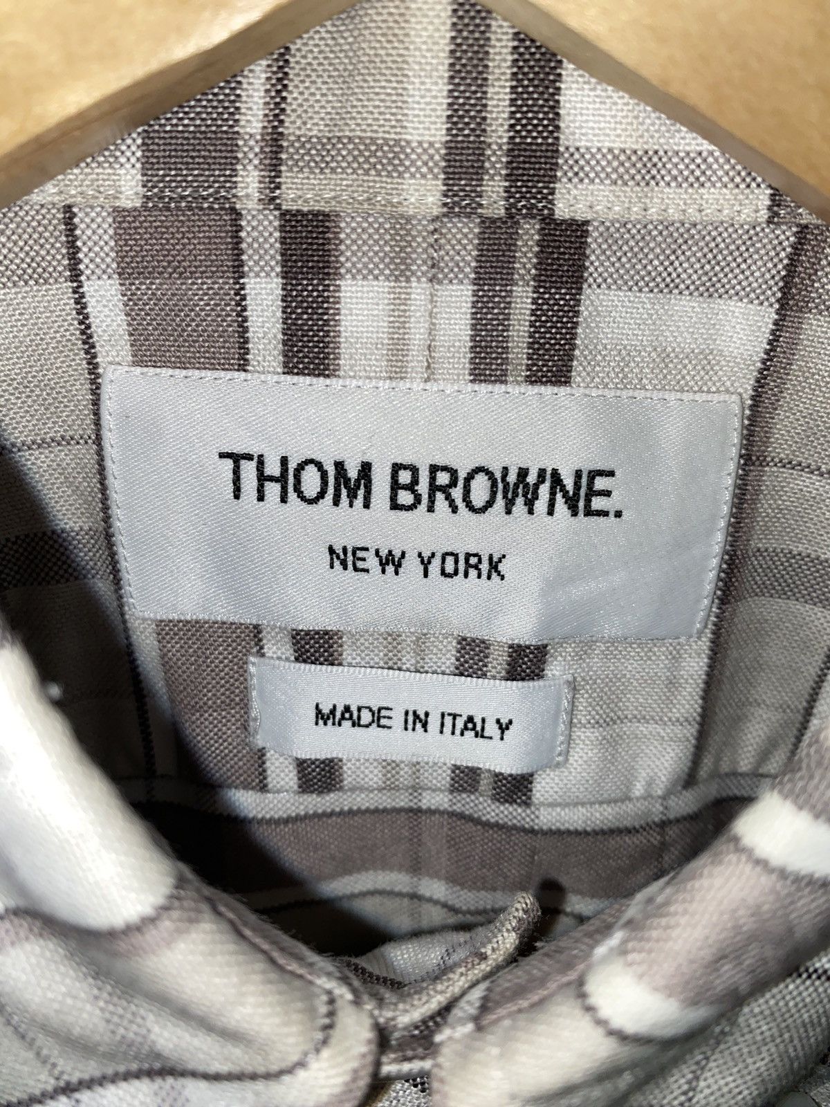 Thom Browne Thom browne plaid shirt made in italy Size US M / EU 48-50 / 2 - 4 Thumbnail