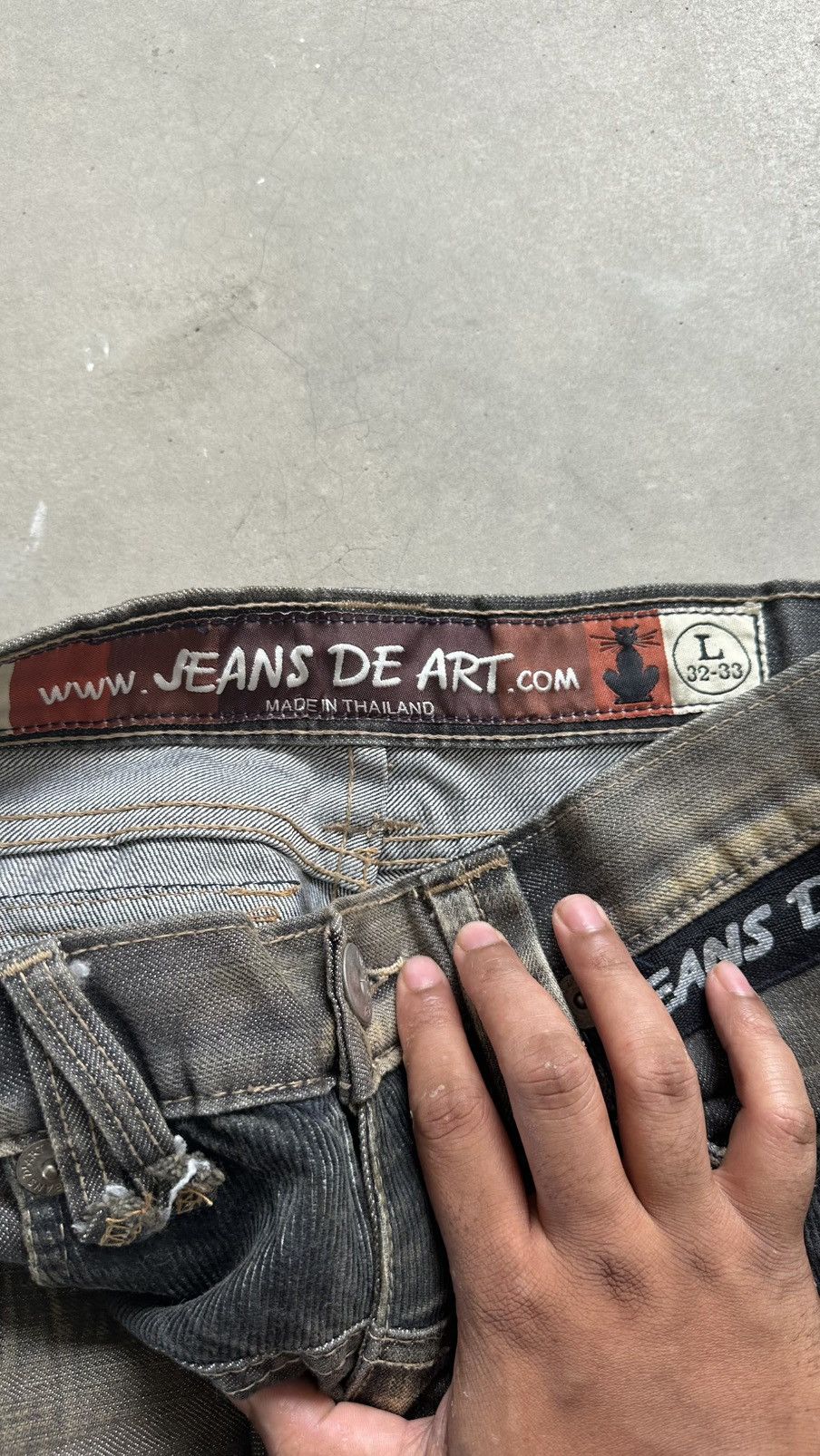 Japanese Brand JAPANESE JEANS DE ART MULTIPOCKET TACTICAL BONDAGES JEANS Size US 33 - 8 Thumbnail