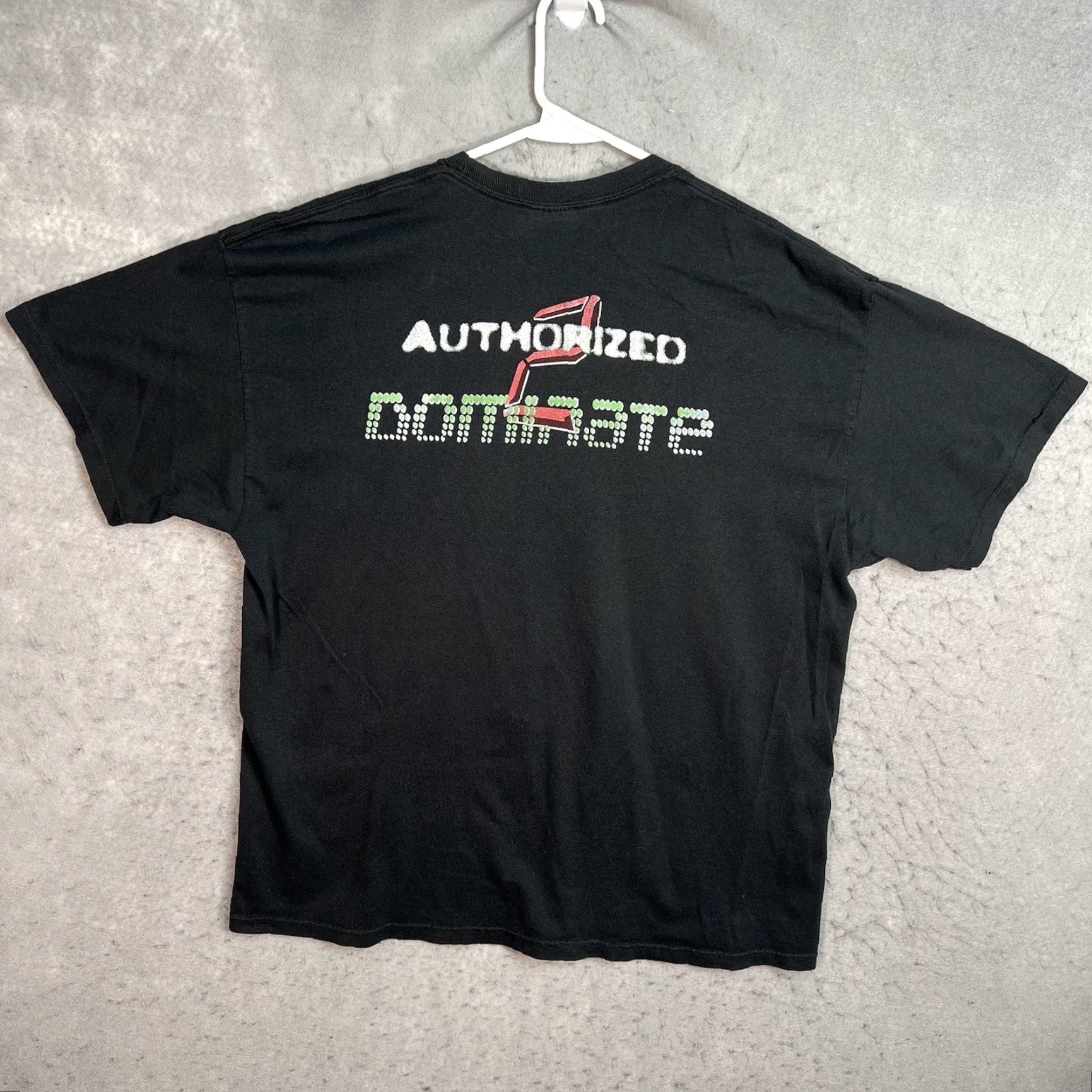 Hanes VINTAGE Hanes Graphic Tee Black Adult Mens XL 2000s Sportswear Ready For War Size US XL / EU 56 / 4 - 2 Thumbnail