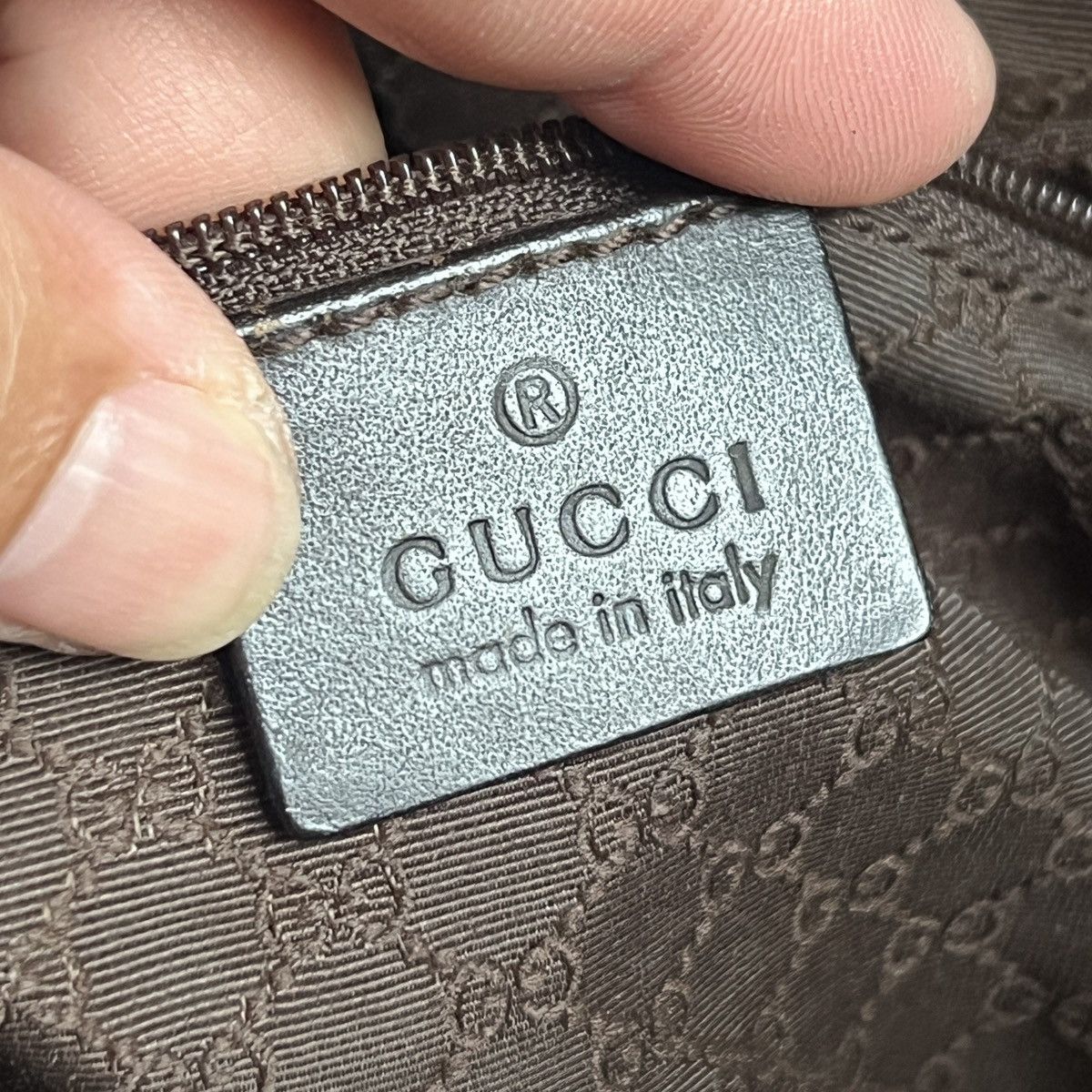 Gucci × Vintage Authentic Gucci web tote bag vintage Size ONE SIZE - 17 Thumbnail