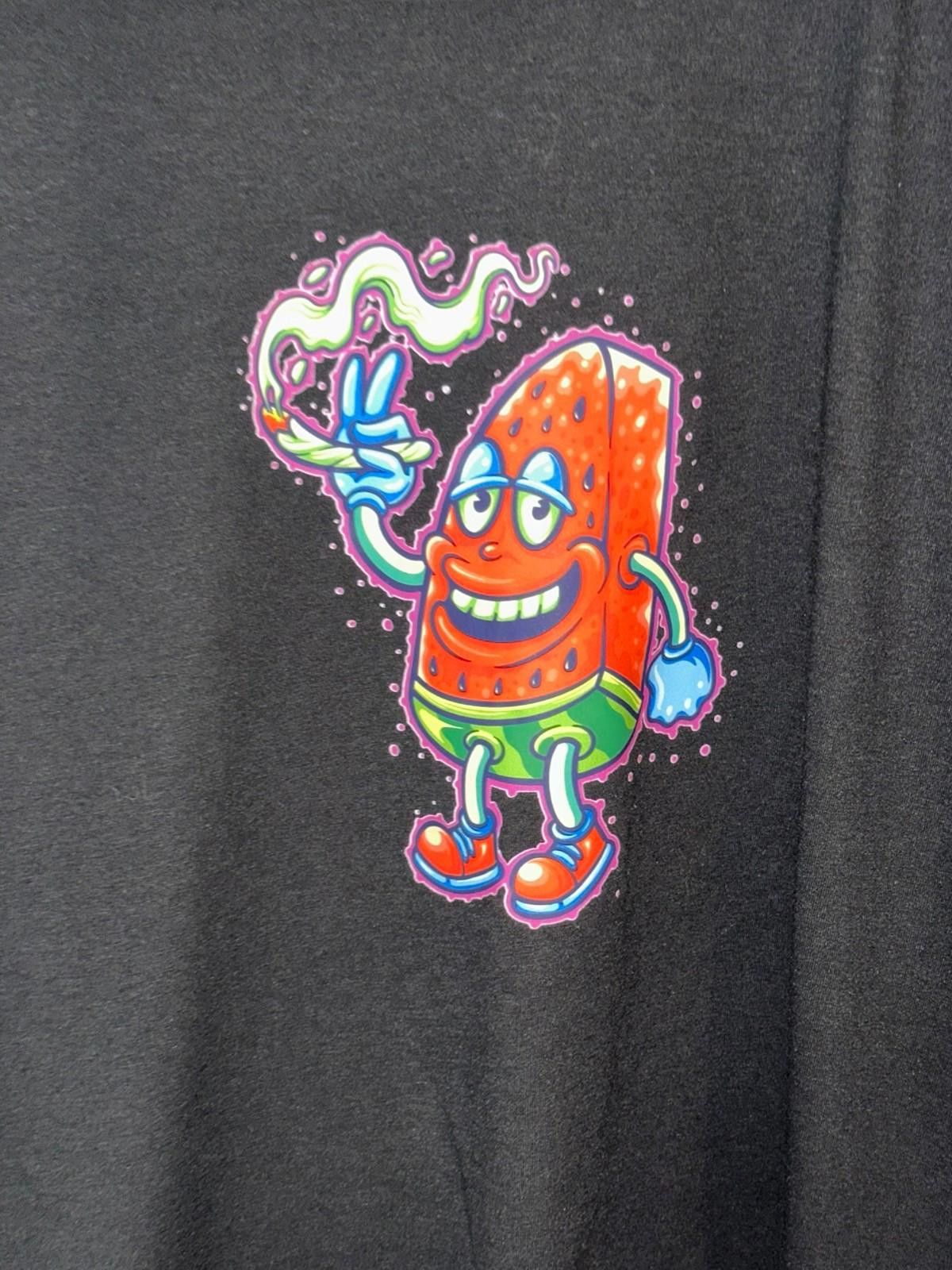 The Unbranded Brand Cartoon Pipe Drip, Psychedelic Vibes Custom DTF Print -LG Size US L / EU 52-54 / 3 - 3 Thumbnail