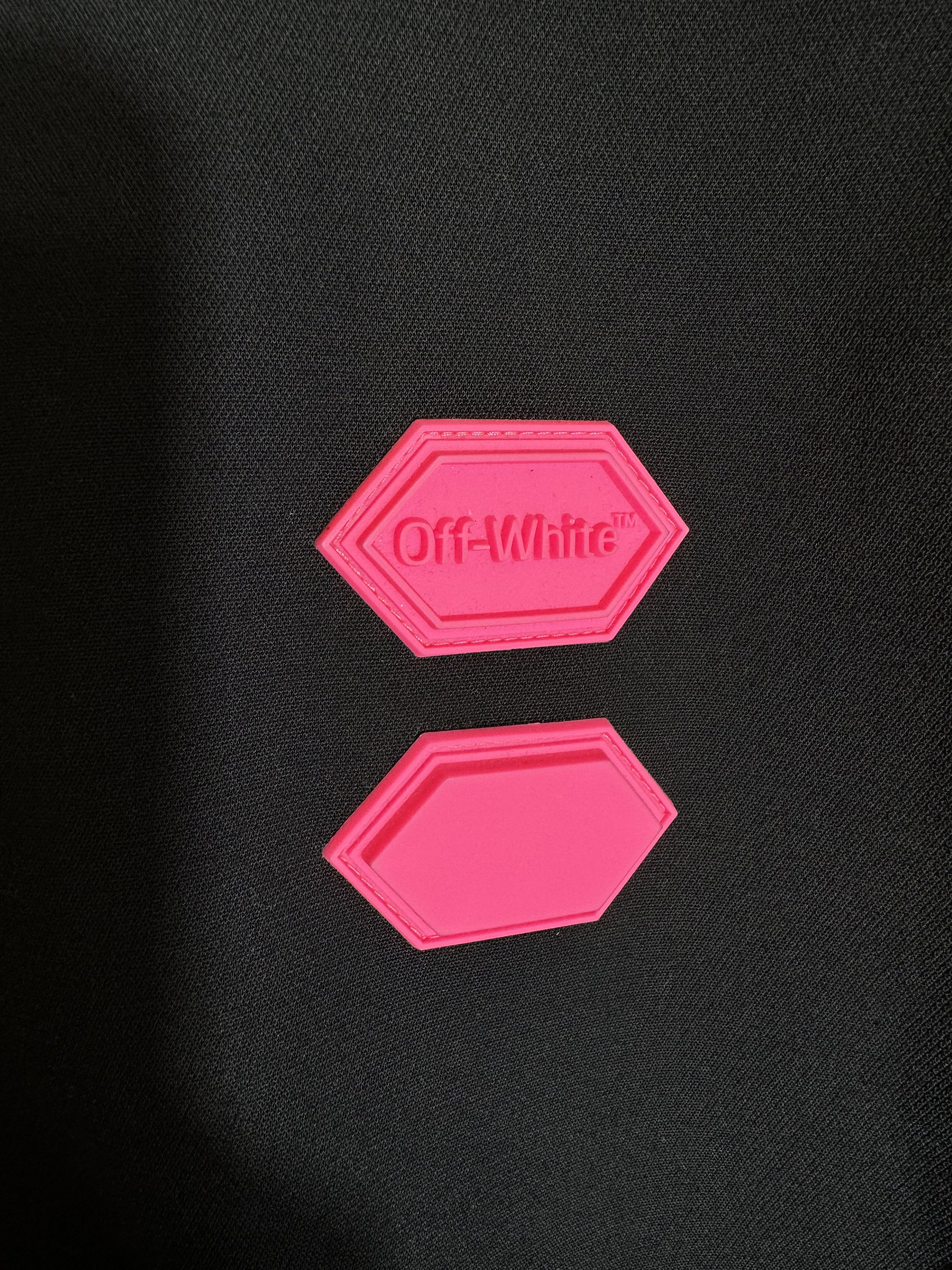 Off-White Off-White Neon Logo Sweat Track Jacket Size XS Size US XS / EU 42 / 0 - 5 Thumbnail
