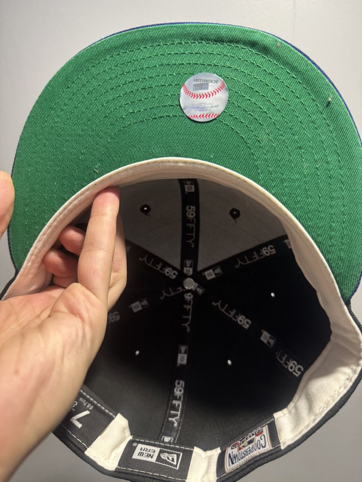 New Era 7 3/8 HatsofQnz Exclusive - 12 made - Custom patch Size ONE SIZE - 6 Thumbnail
