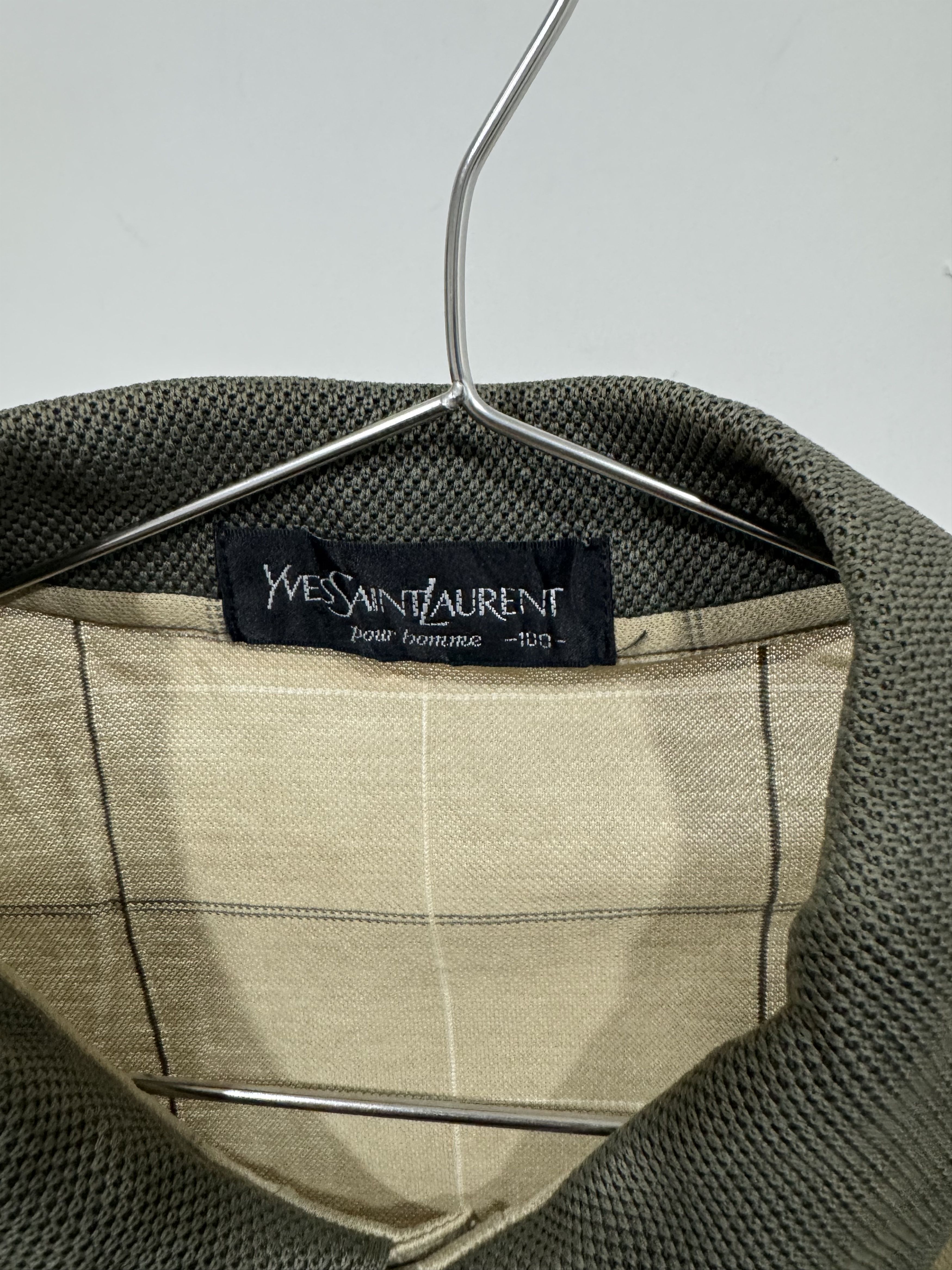 Yves Saint Laurent Vintage YSL Pocket Polo Tee Size US L / EU 52-54 / 3 - 2 Thumbnail