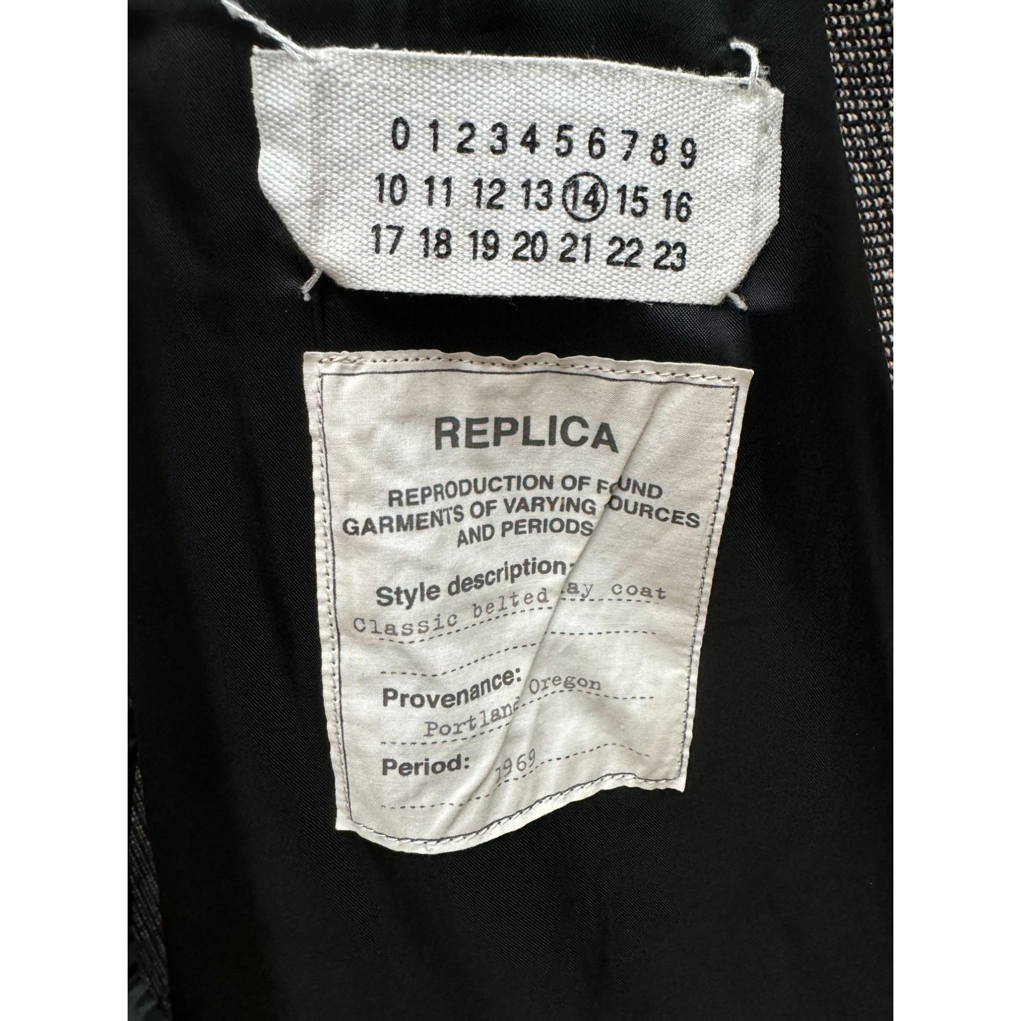 Maison Margiela FW 2007 Grey Wool Coat Size US L / EU 52-54 / 3 - 6 Thumbnail