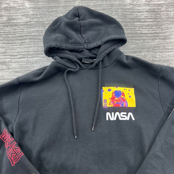 Nasa Nasa Hoodie Size M Womens Chemistry Hooded Sweatshirt Black