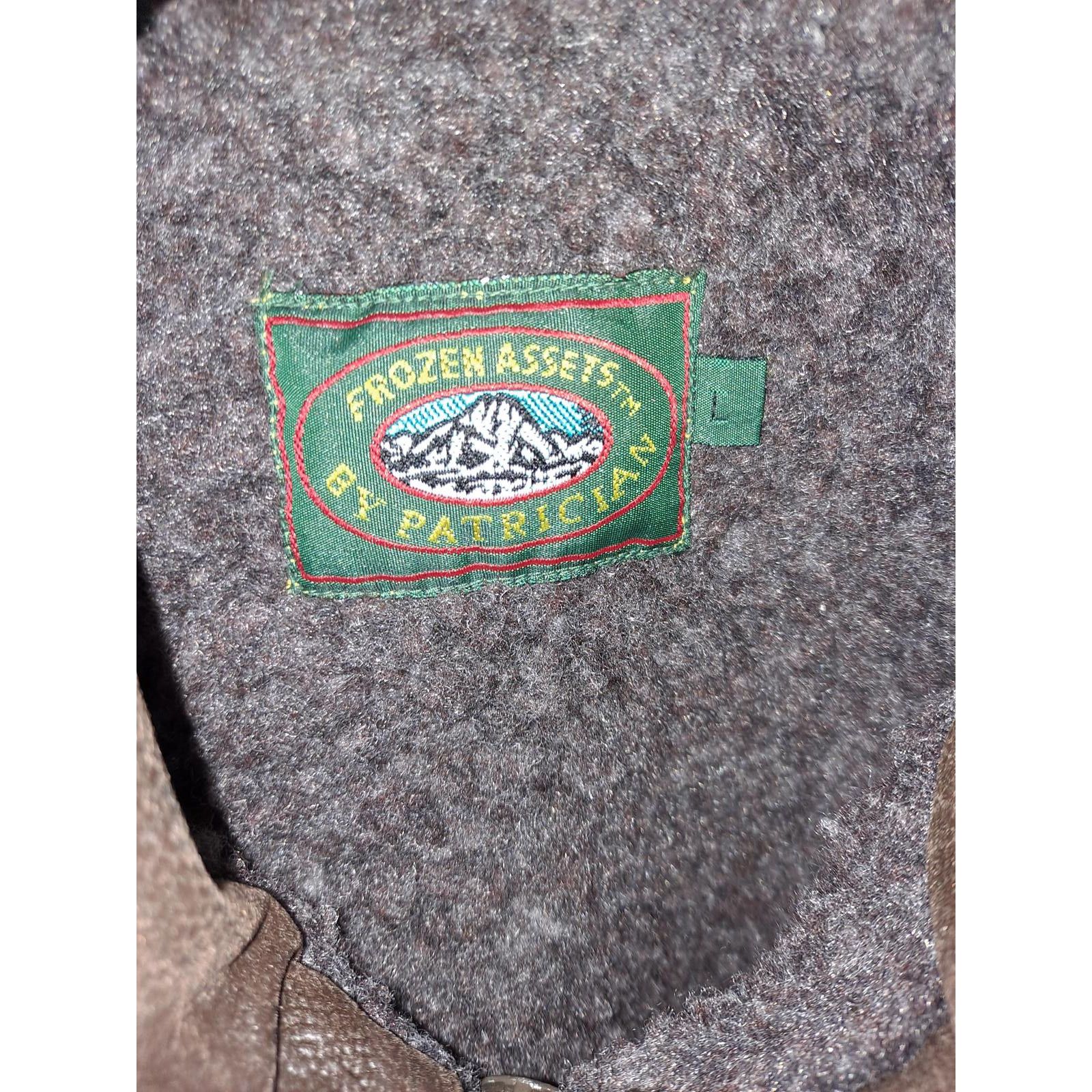 Other Vintage Frozen Assets by Patrician Button Zip Up Fleece Line Size US L / EU 52-54 / 3 - 3 Thumbnail