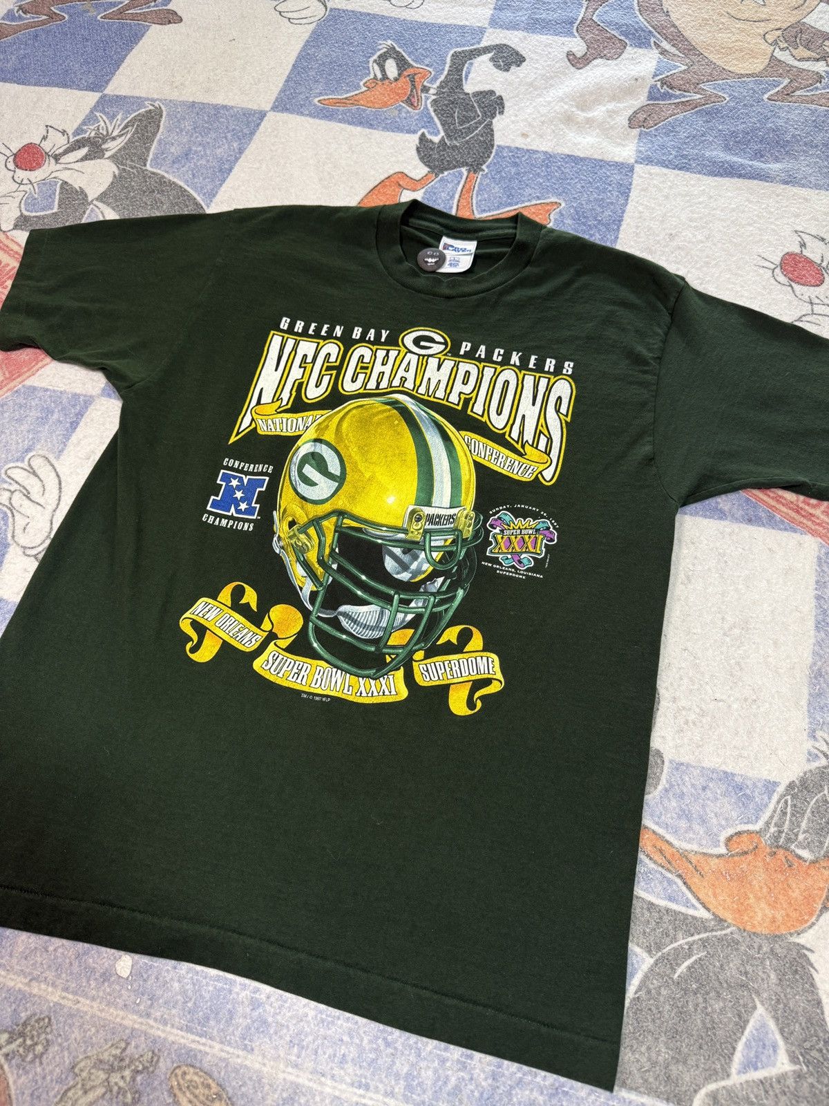 Other Vintage green bay packers nfc champs tee Size US L / EU 52-54 / 3 - 2 Thumbnail