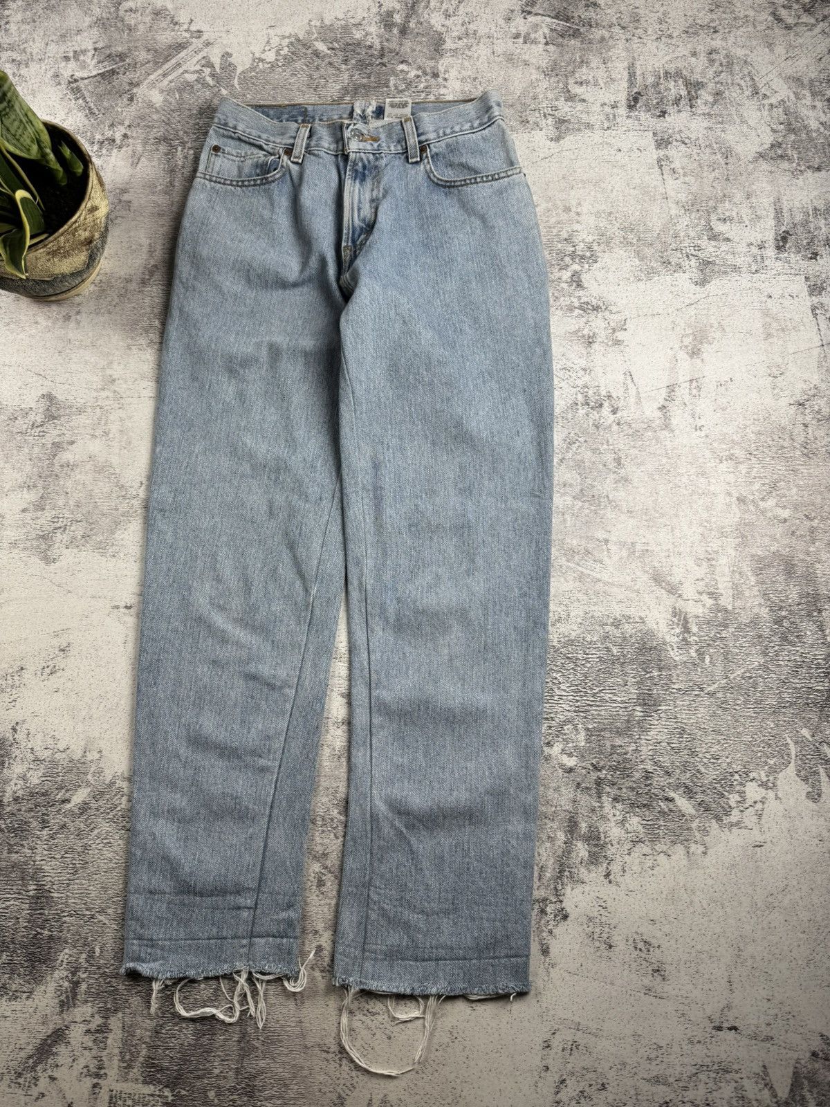 Levi's LEVIS 560 Comfort Fit W29 L30 Denim Straight USA 90s Jeans Pants Trousers Size US 30 / EU 46 - 12 Thumbnail
