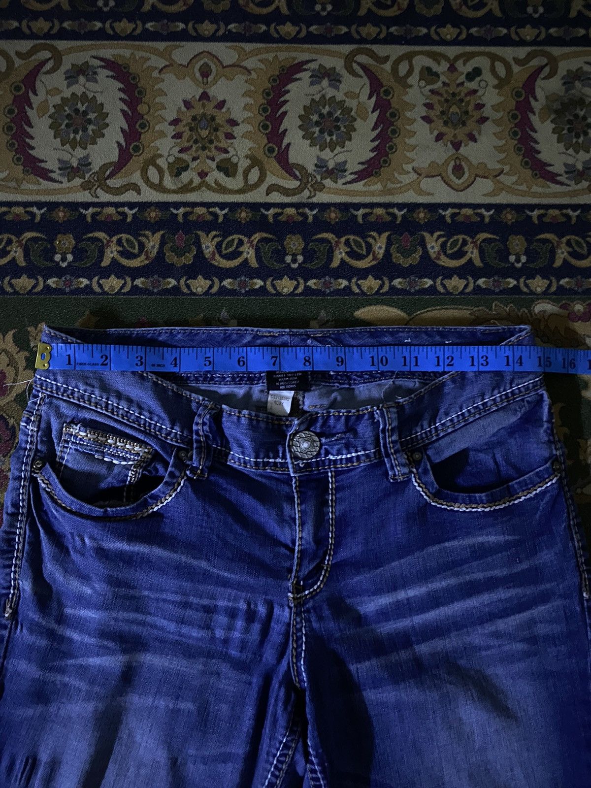 Japanese Brand × Rock Revival Japanese Brand Flare Rock Revival Style Denim Size US 29 - 12 Thumbnail