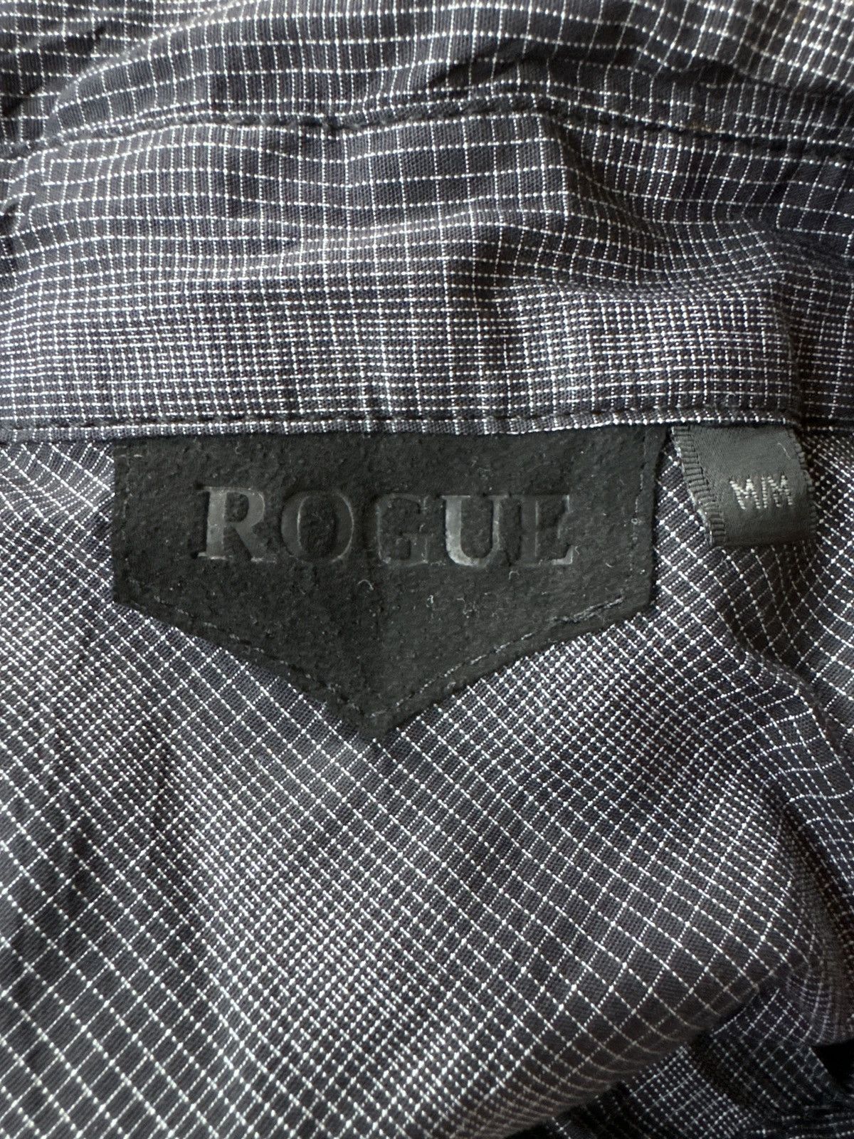 Rogue Rogue Grey / Black Patterned Long-Sleeve Button-down Medium Size US M / EU 48-50 / 2 - 3 Thumbnail