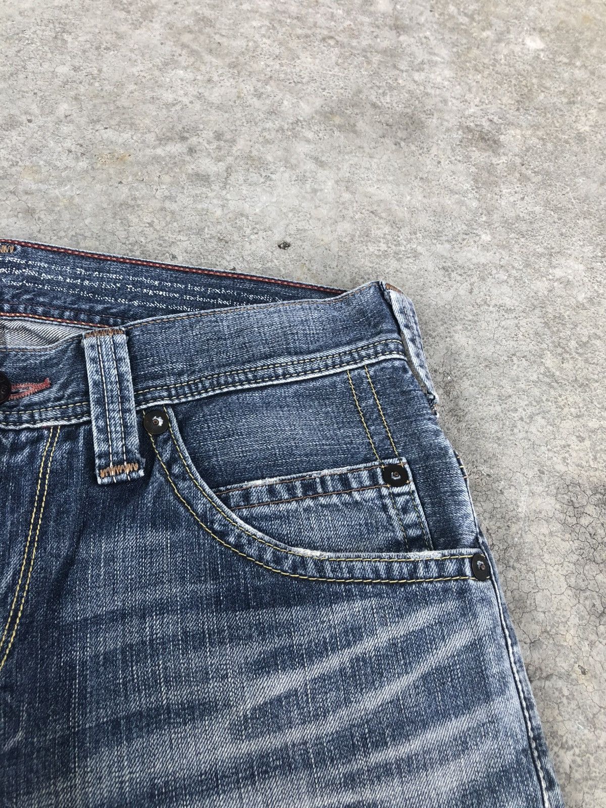 If Six Was Nine Y2k Levis Flared Jeans Bootcut 507 Distressed Jeans Size US 32 / EU 48 - 14 Thumbnail