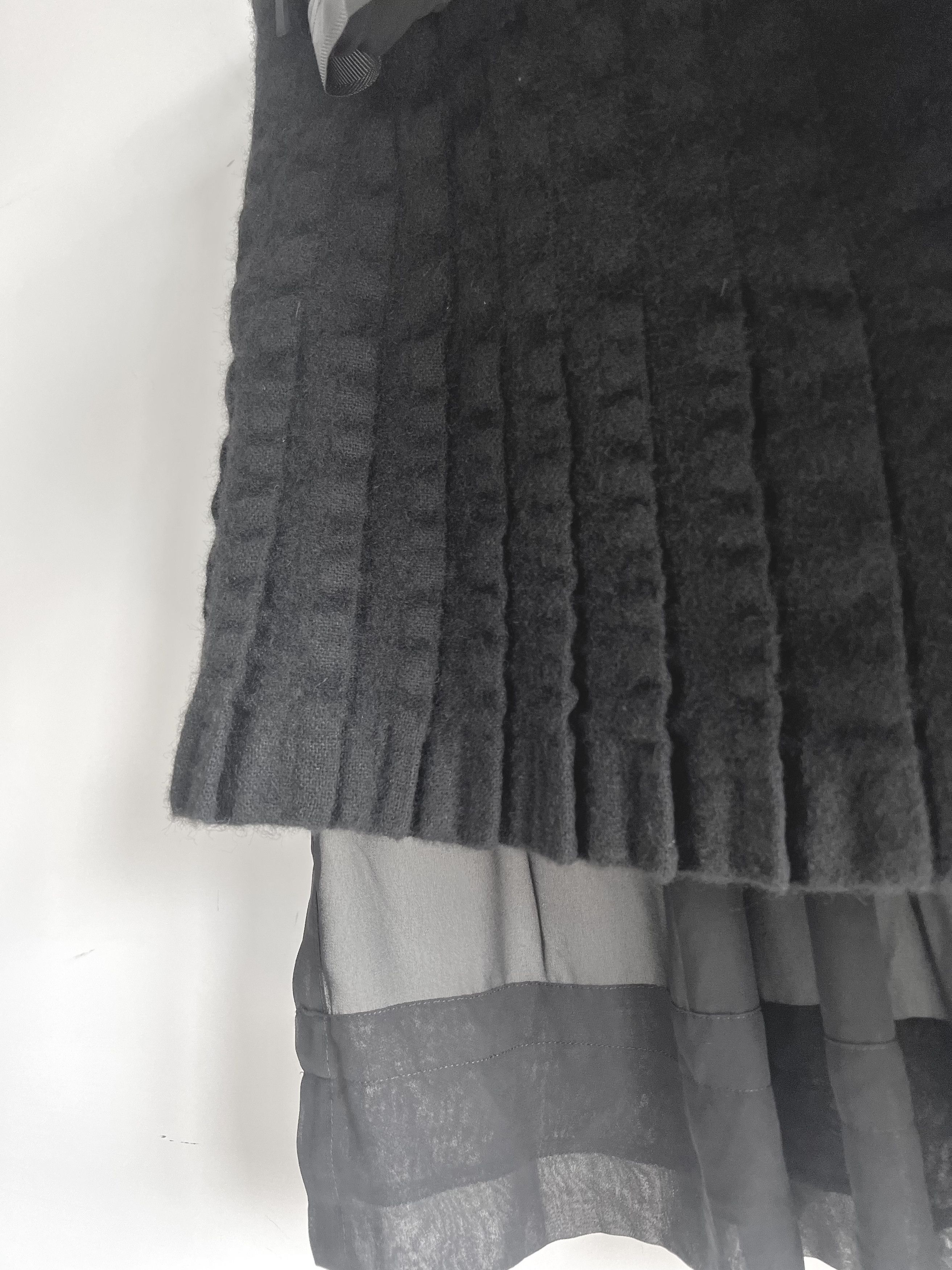 Comme des Garcons COMME des GARCONS - Pleated Belt Wrap Skirts Size 24" / US 00 / IT 34 - 3 Thumbnail