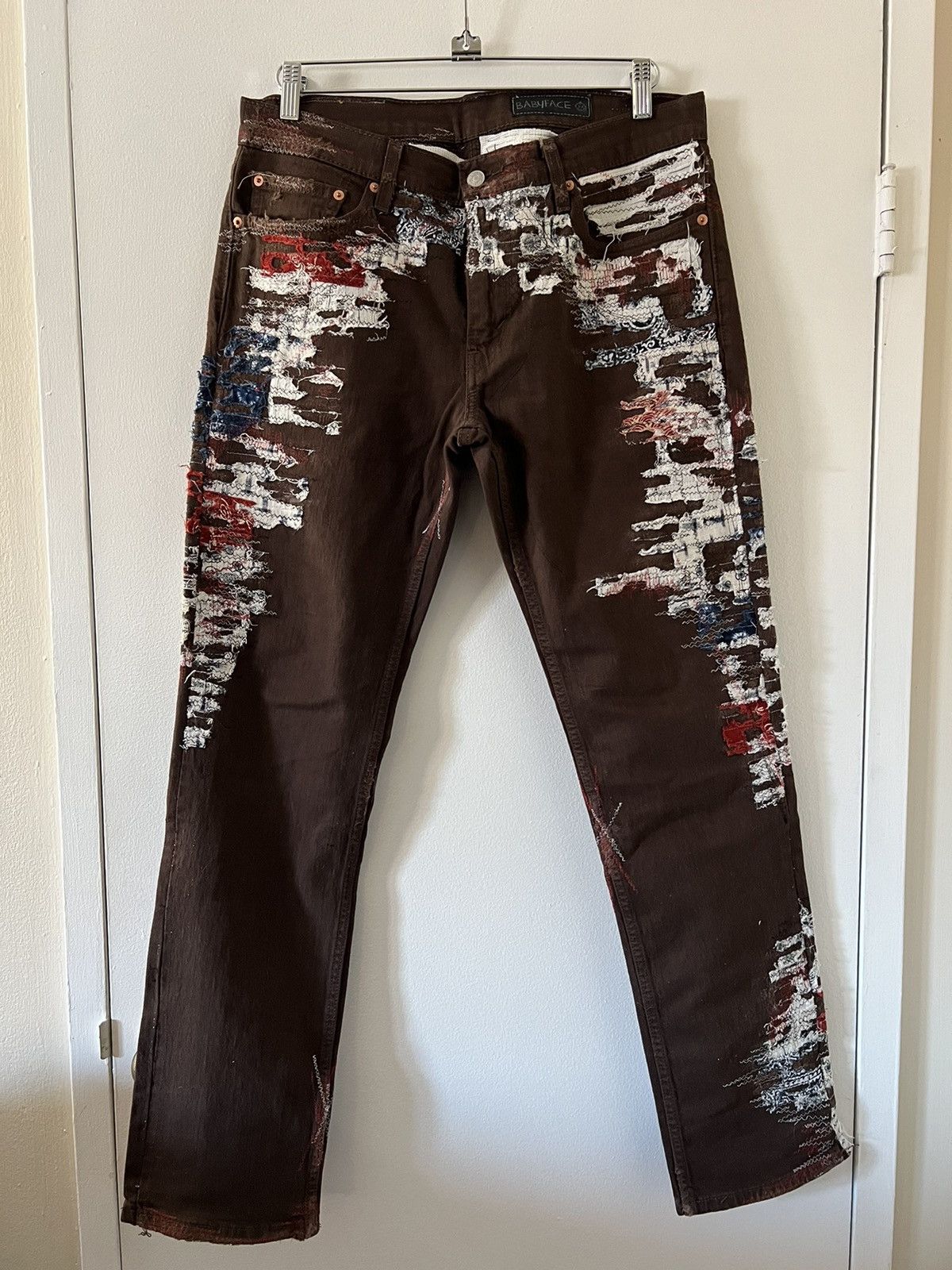 Levi's Brown Boro Denim Levi’s 511 Size US 32 / EU 48 - 2 Thumbnail