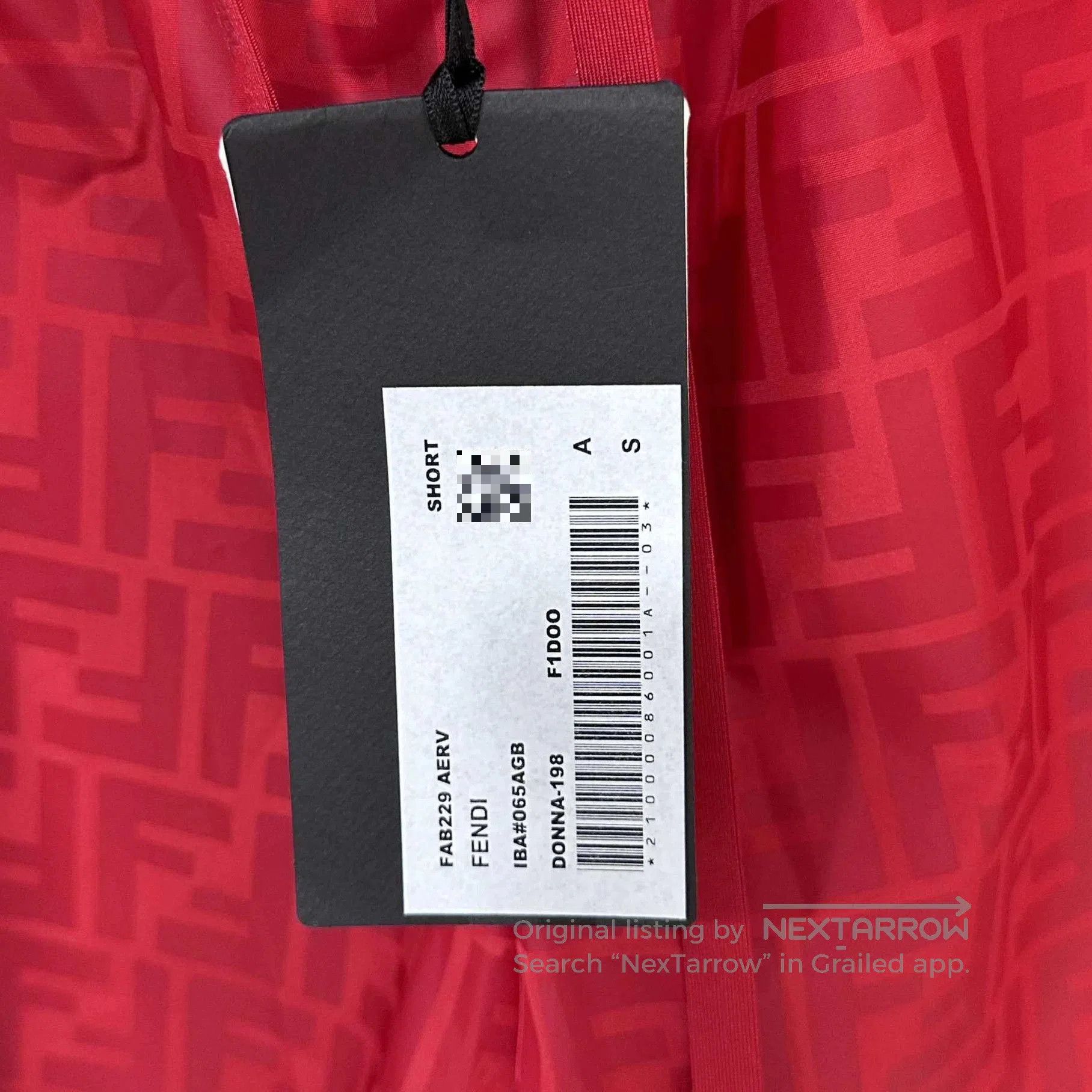 Fendi FENDI All-over Logo Print Shorts. Size US 28 / EU 44 - 6 Thumbnail