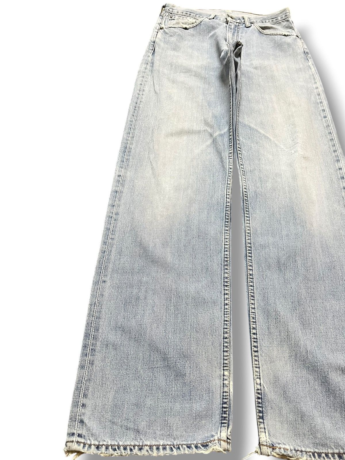 Levi's Vintage Clothing Vintage Levi’s 504 Baggy Long Leg Faded Denim Size US 30 / EU 46 - 3 Thumbnail