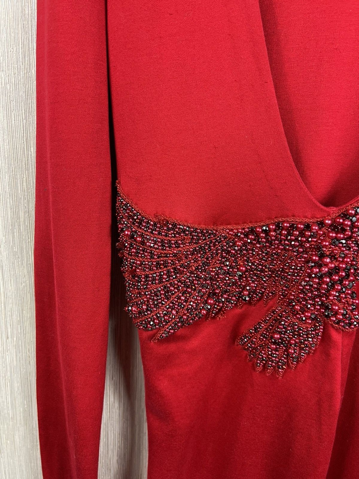 Balmain Archive Balmain FW 2012 eagle bird pearls open back dress Size M / US 6-8 / IT 42-44 - 17 Thumbnail
