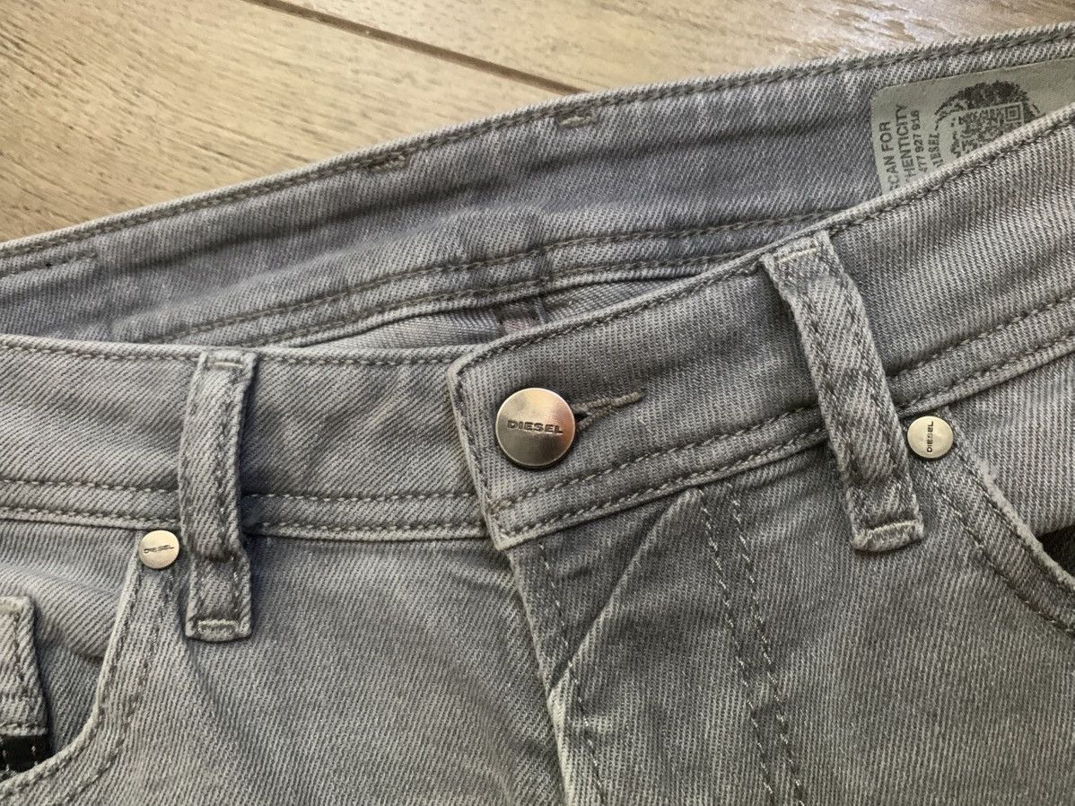 Diesel Diesel Thoshort Slim Gray Denim Shorts.W28 Size US 28 / EU 44 - 4 Thumbnail