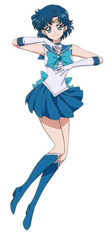 Anime Sailor Moon Crystal "Sailor Mercury" Tee Size US M / EU 48-50 / 2 - 12 Thumbnail