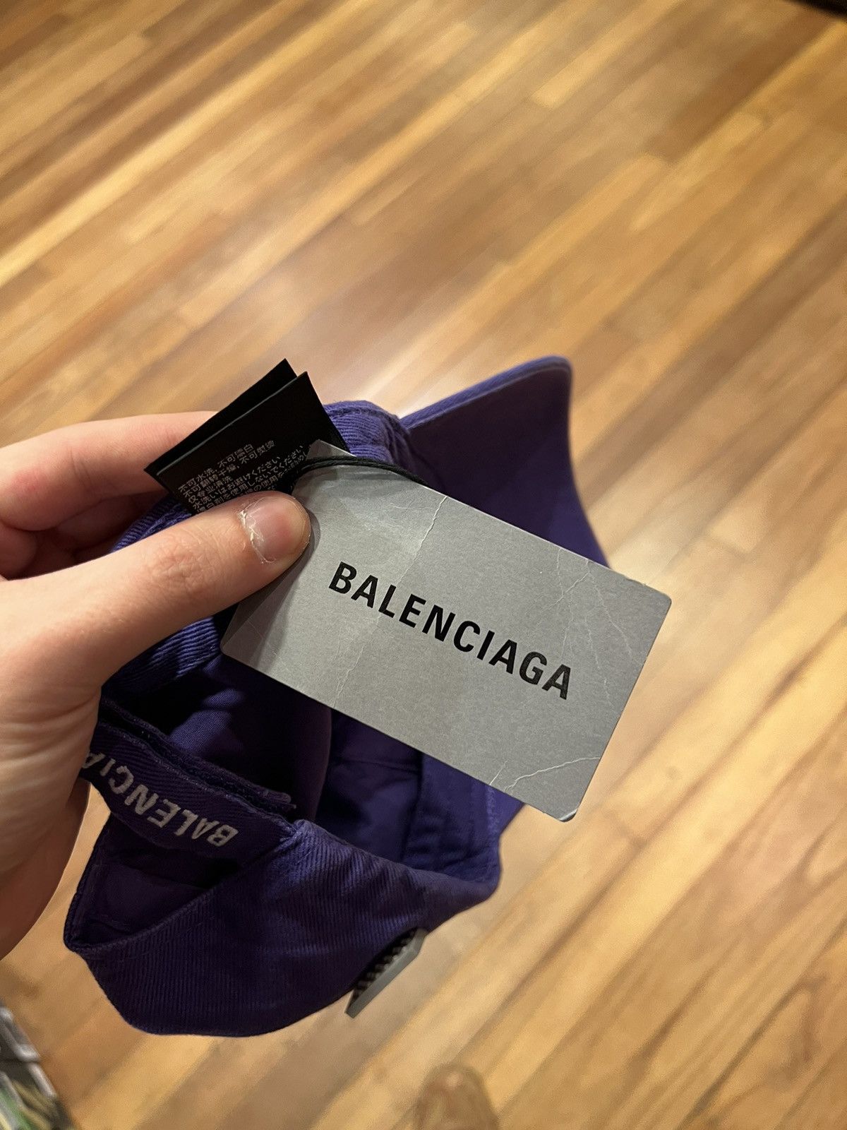 Balenciaga Balenciaga unity logo cap purple Size ONE SIZE - 9 Thumbnail