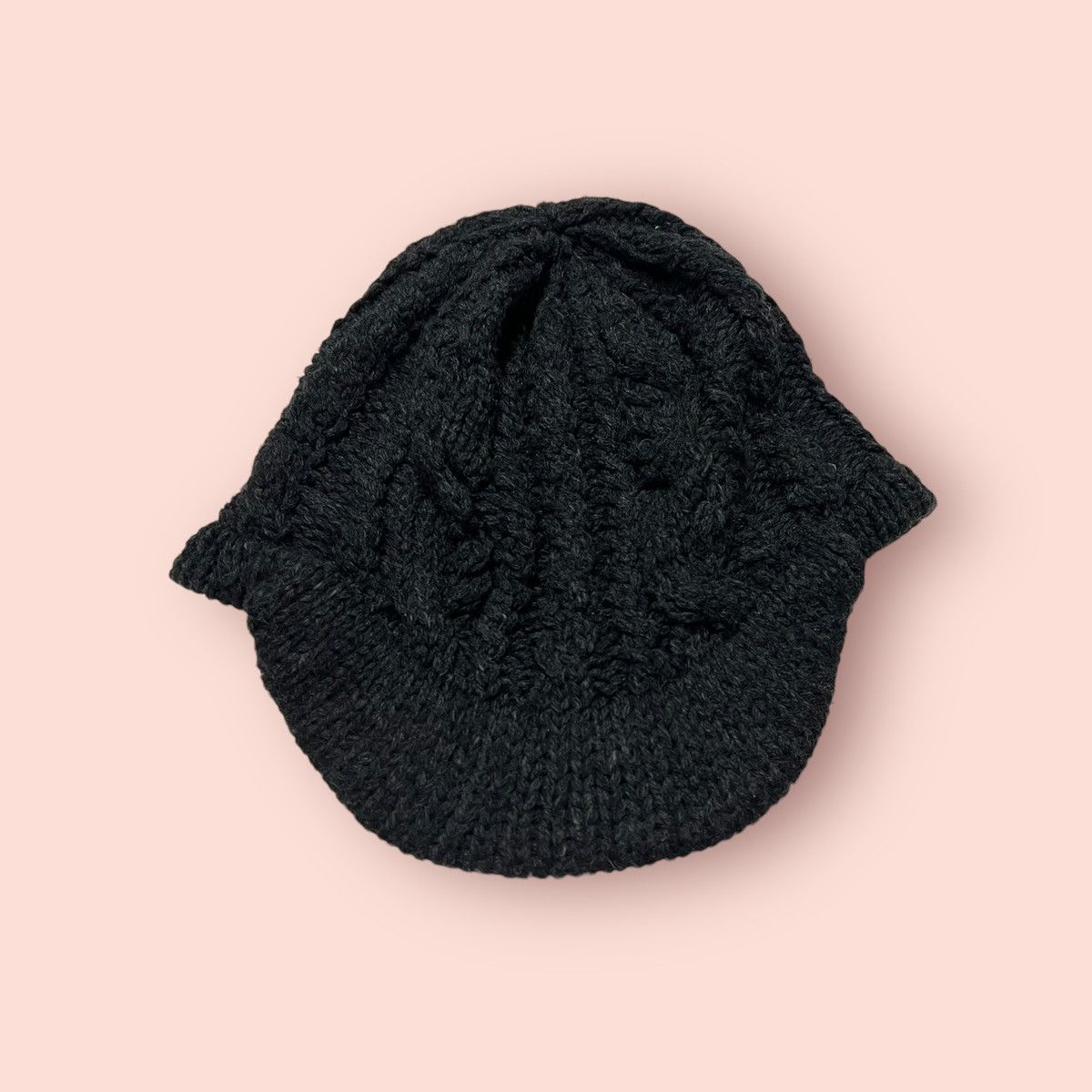 14th Addiction VINTAGE ELLESSE CABLE KNITTED ALT BEANIE HAT Size ONE SIZE - 20 Thumbnail