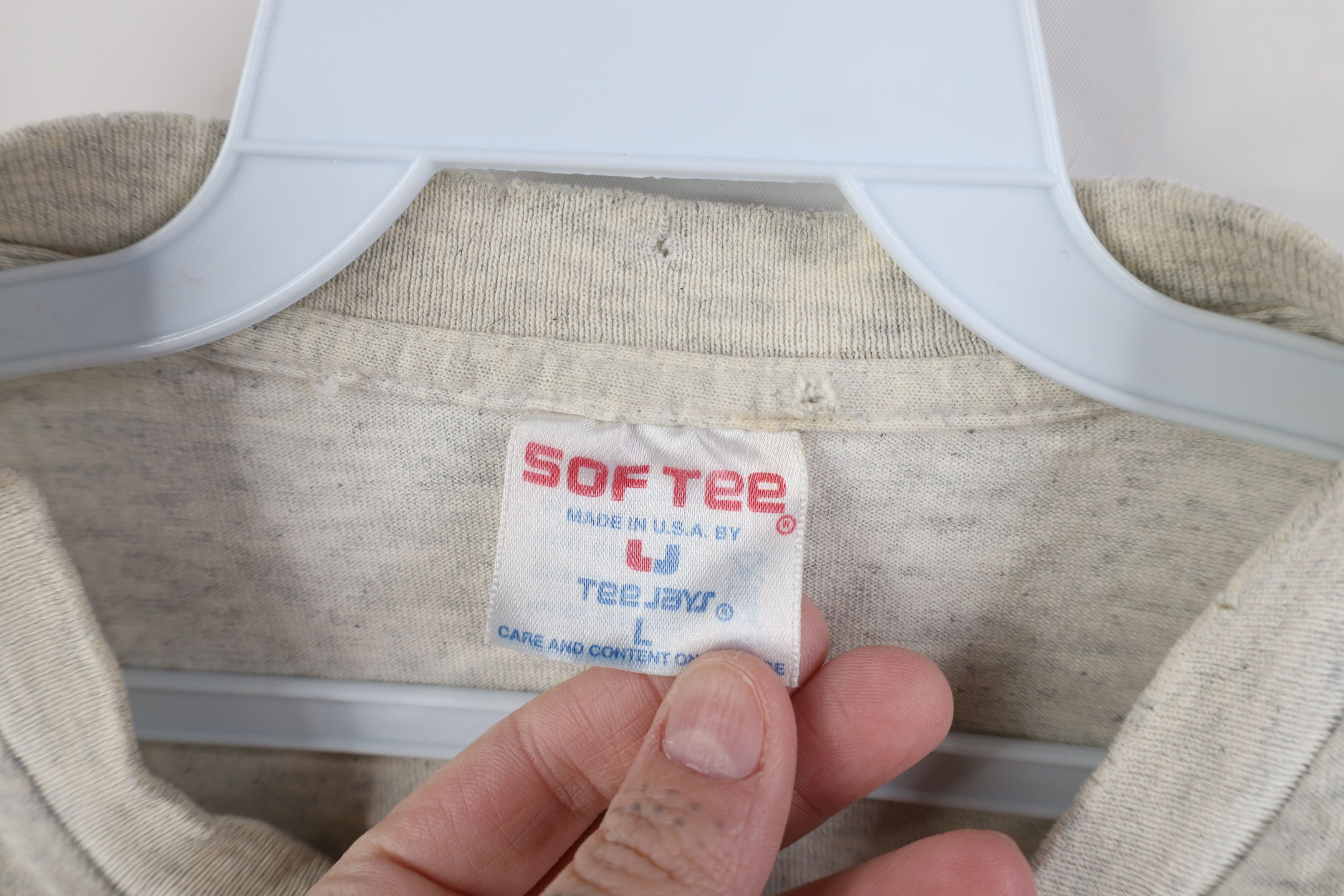 Vintage Vintage 90s Streetwear Spell Out Cheers Boston T-Shirt USA Size US L / EU 52-54 / 3 - 11 Thumbnail