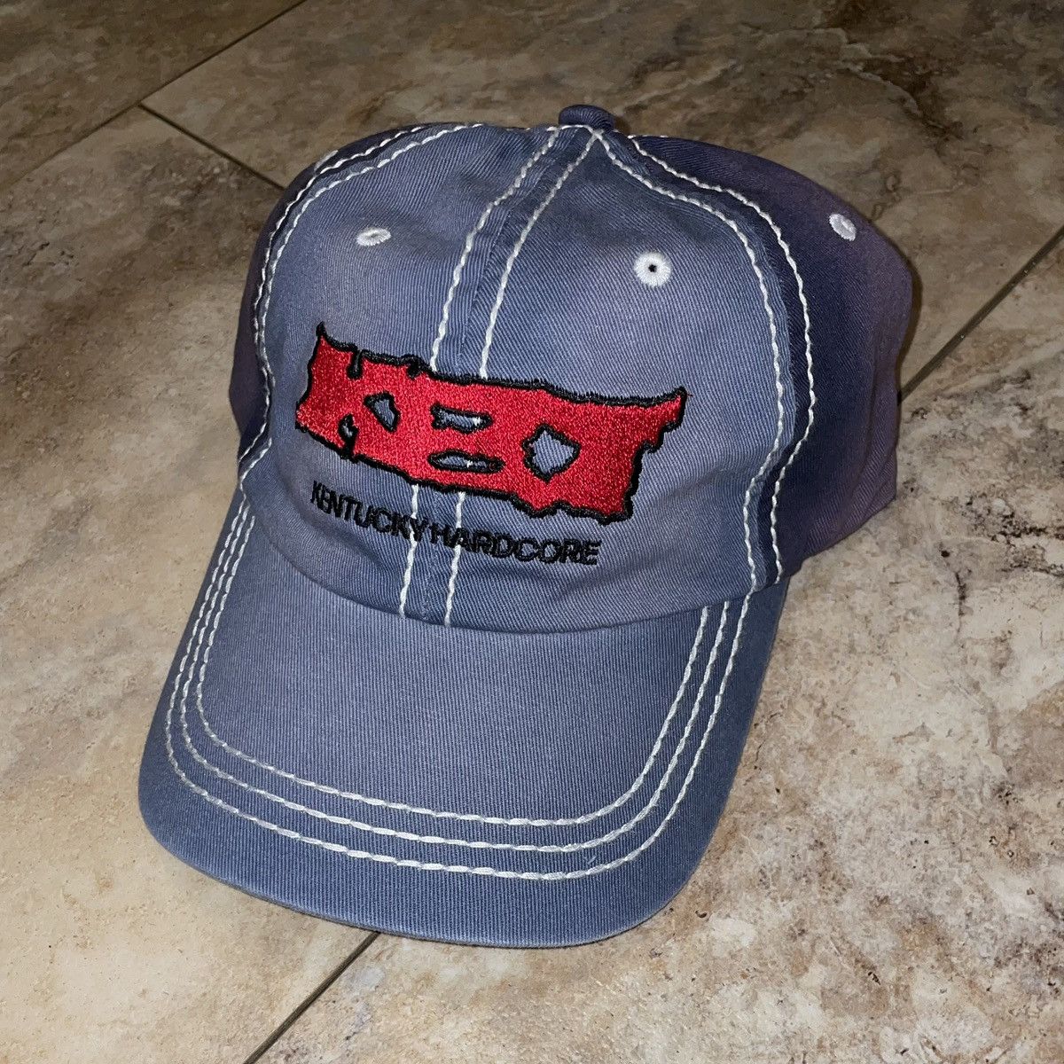 Kentucky Boy Tyler KBT Hardcore Hat – Sun-Faded Blue