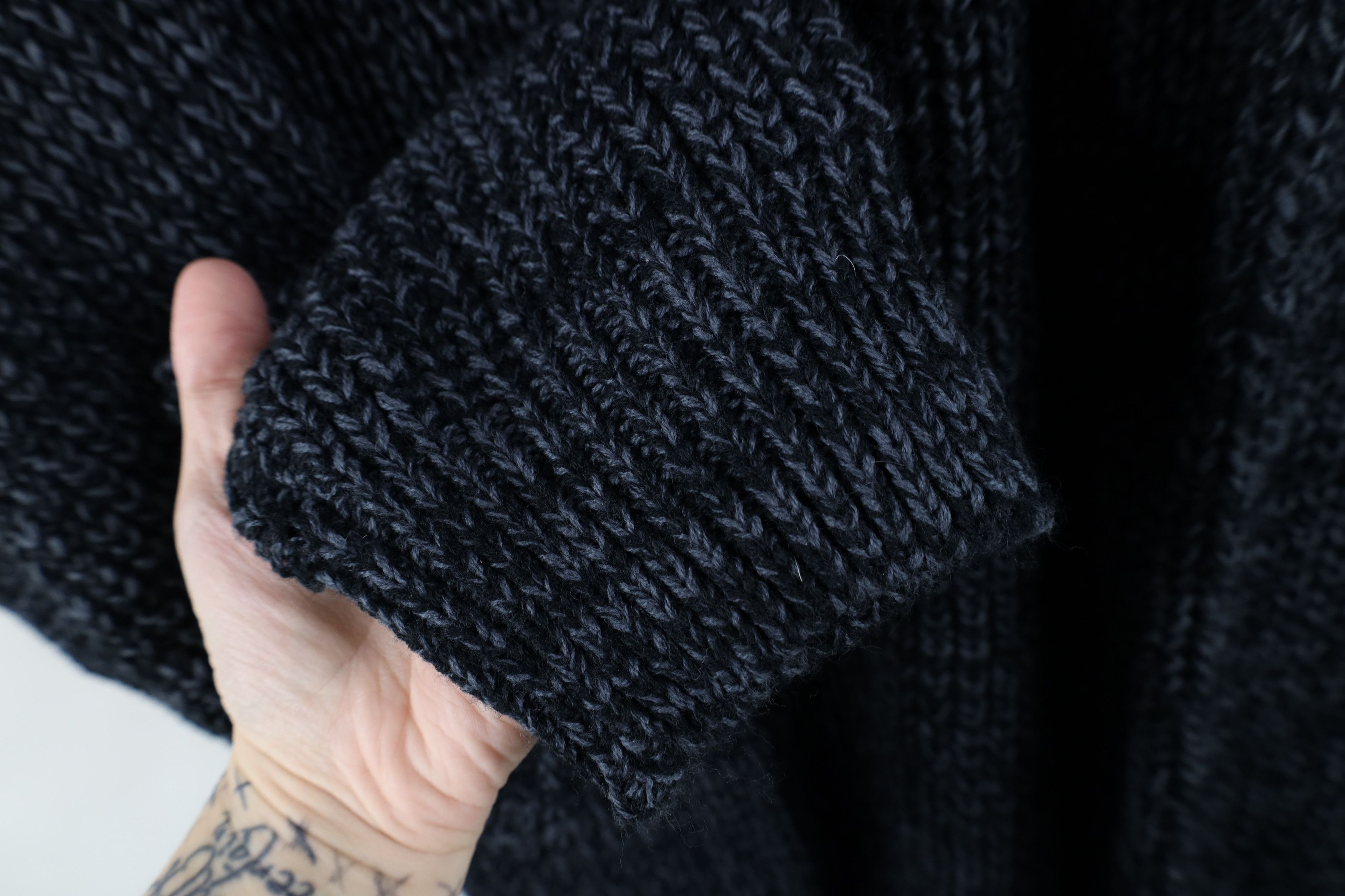 Vintage Deadstock Vintage 90s Streetwear Chunky Ribbed Knit Sweater Size US XXL / EU 58 / 5 - 6 Thumbnail
